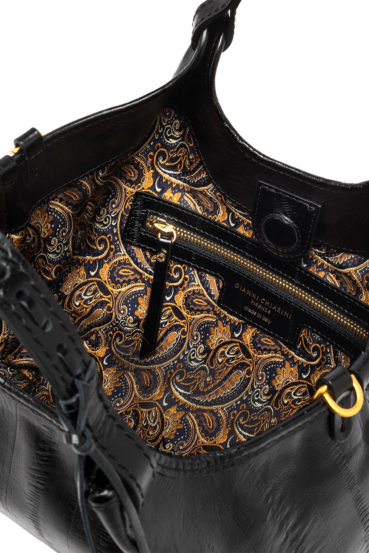 Gianni Chiarini Damen Handtasche Dua Nero SCHWARZ Bild 4