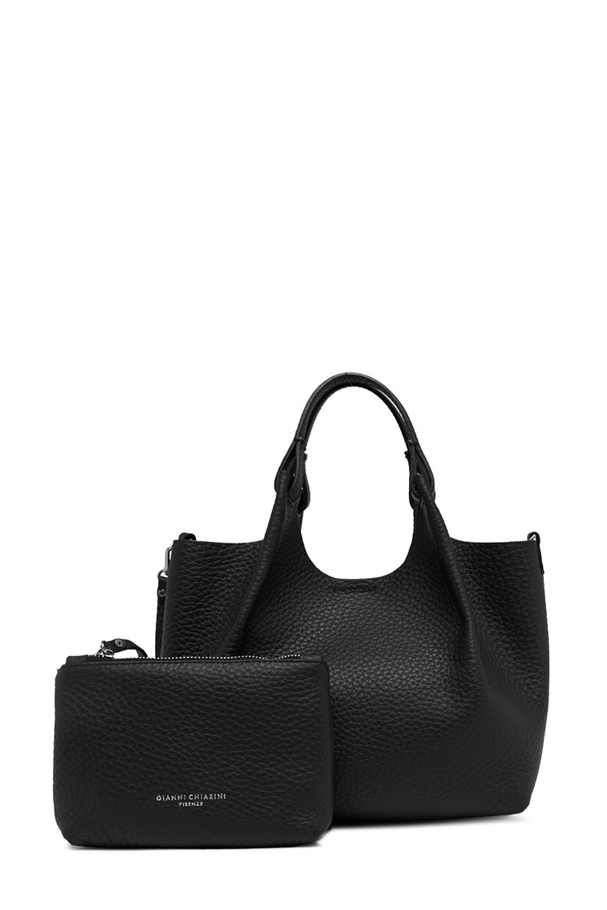 Gianni Chiarini Damen Handtasche Dua Nero-Castoro NERO-CASTORO Bild 2