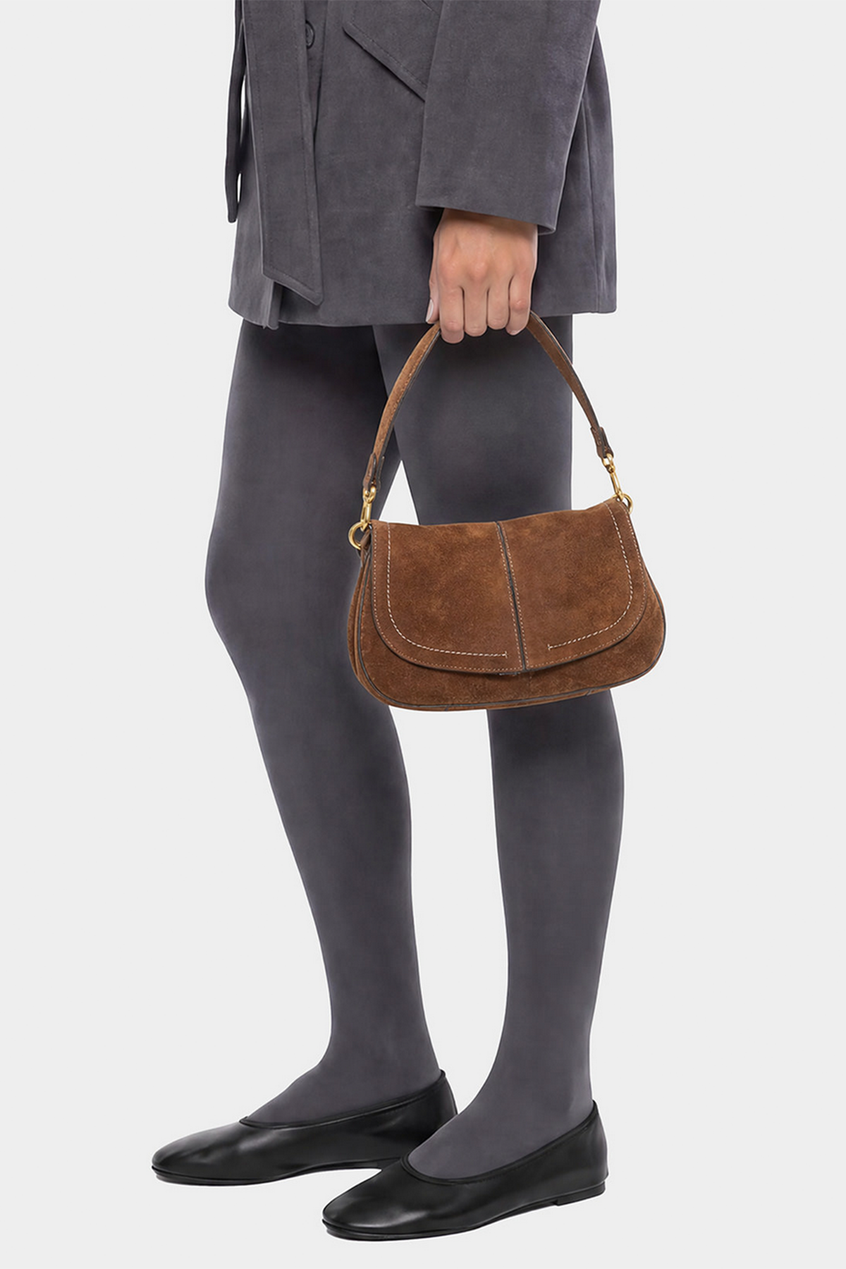 Gianni Chiarini Damen Handtasche Helena Round Coganc COGNAC-BRAUN Bild 3