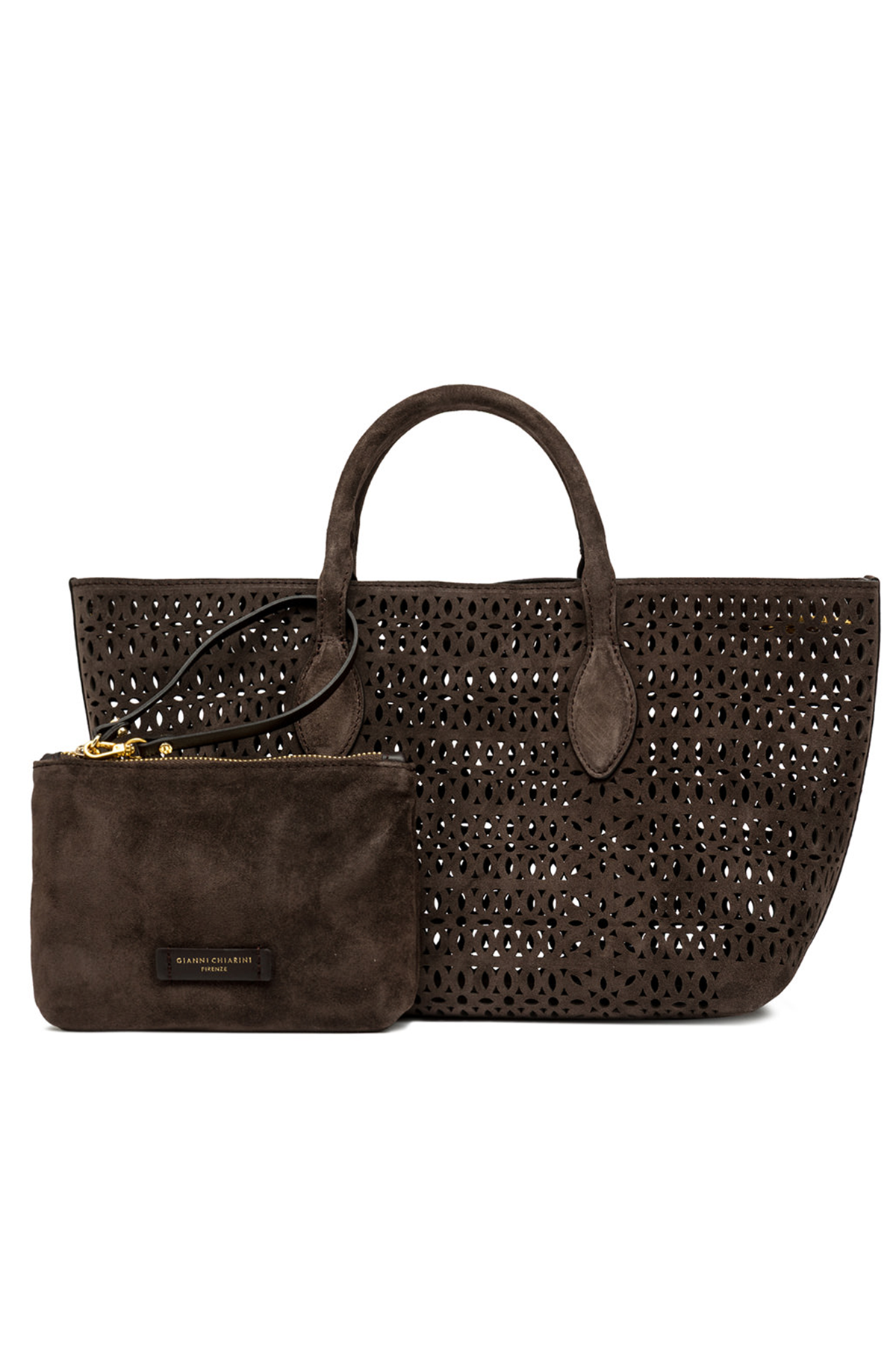 Gianni Chiarini Damen Handtasche Mashup Moka BRAUN Bild 3