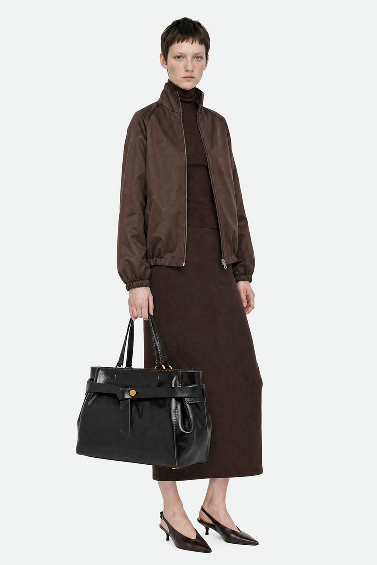 Gianni Chiarini Damen Handtasche Miranda Nero SCHWARZ Bild 2