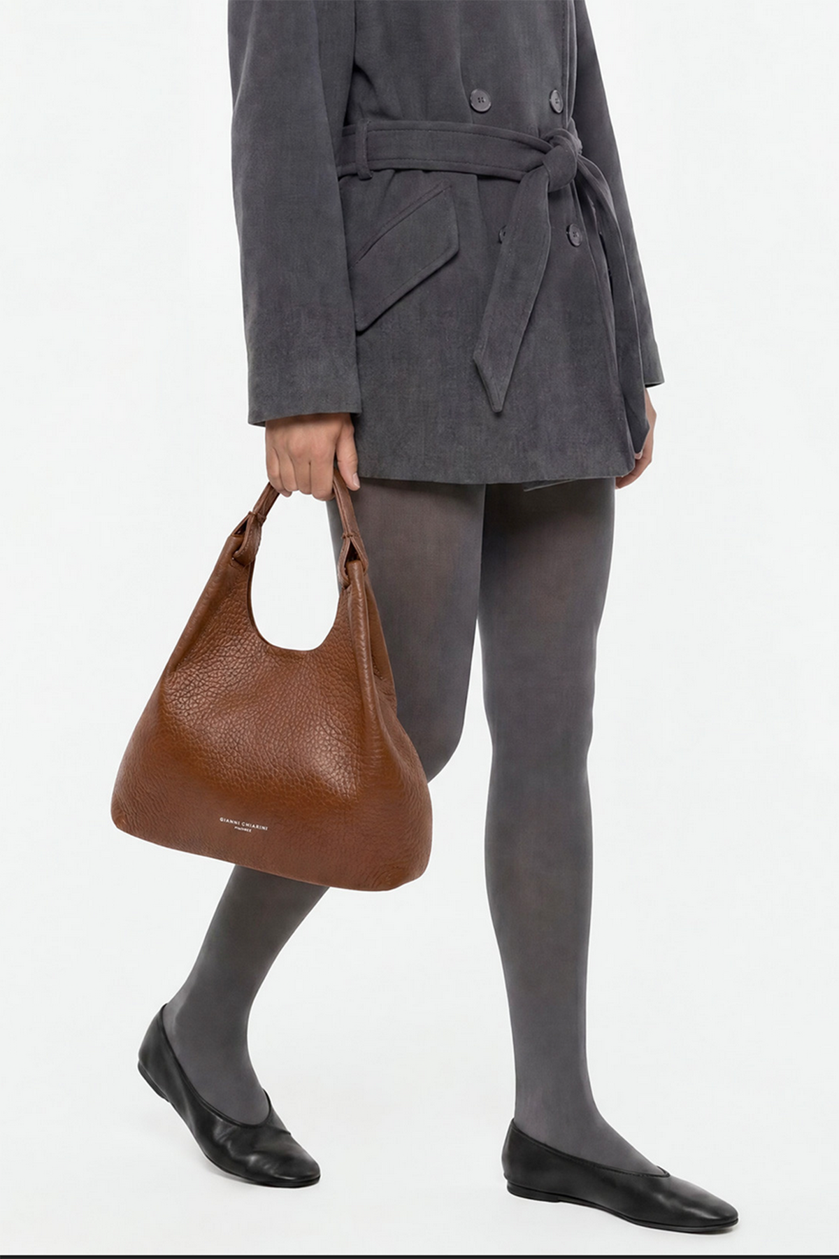 Gianni Chiarini Handtasche Dua Noce BRAUN Bild 2