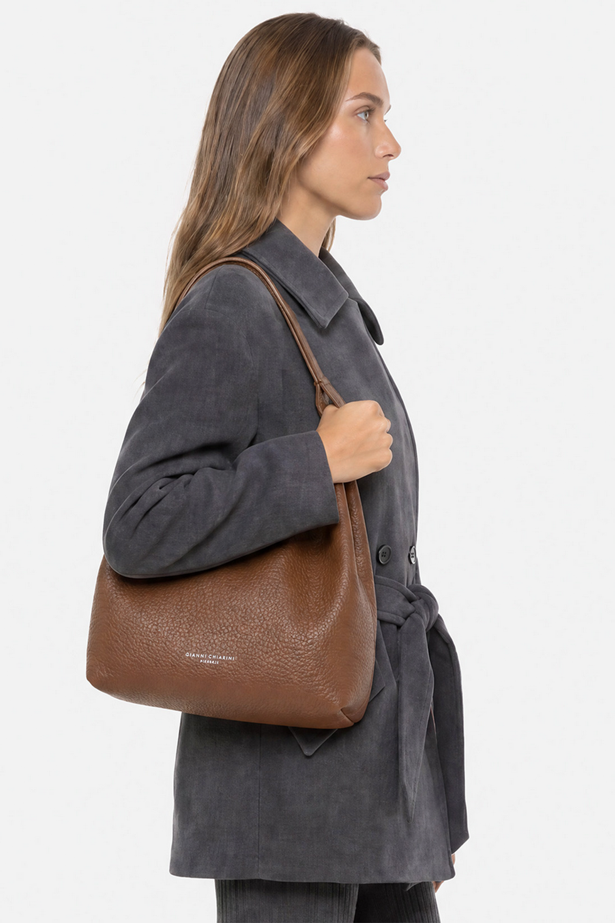 Gianni Chiarini Handtasche Dua Noce BRAUN Bild 2