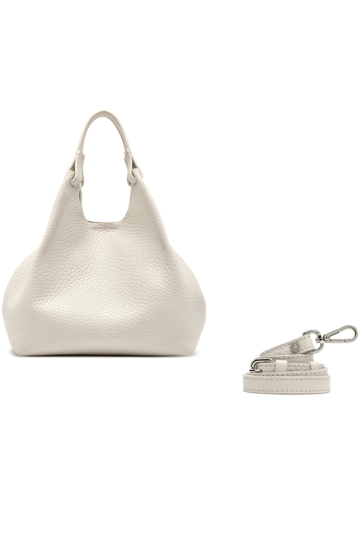 Gianni Chiarini Handtasche Dua Sabbia NATUR-WEISS Bild 3