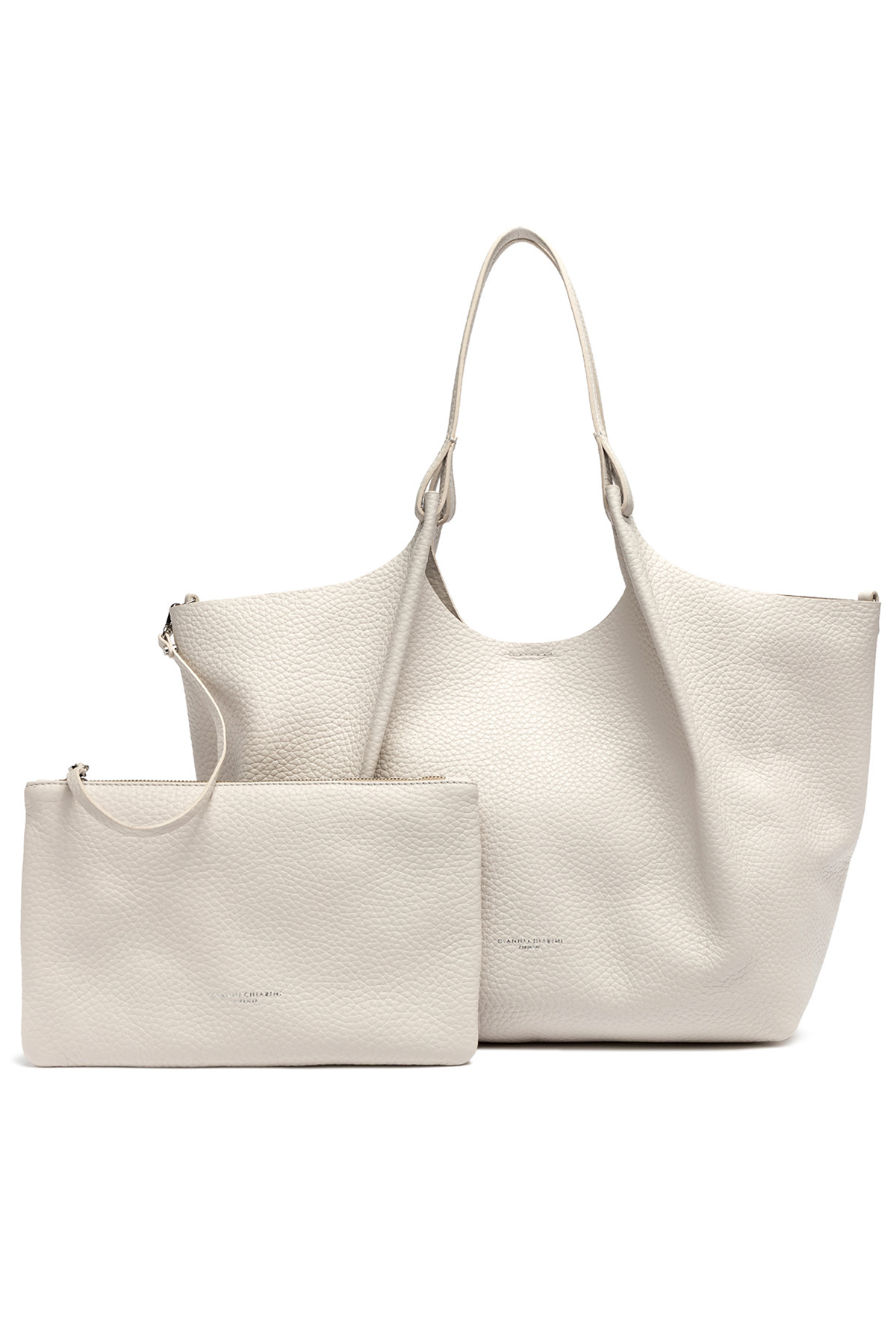 Gianni Chiarini Handtasche Dua Sabbia NATUR-WEISS Bild 2