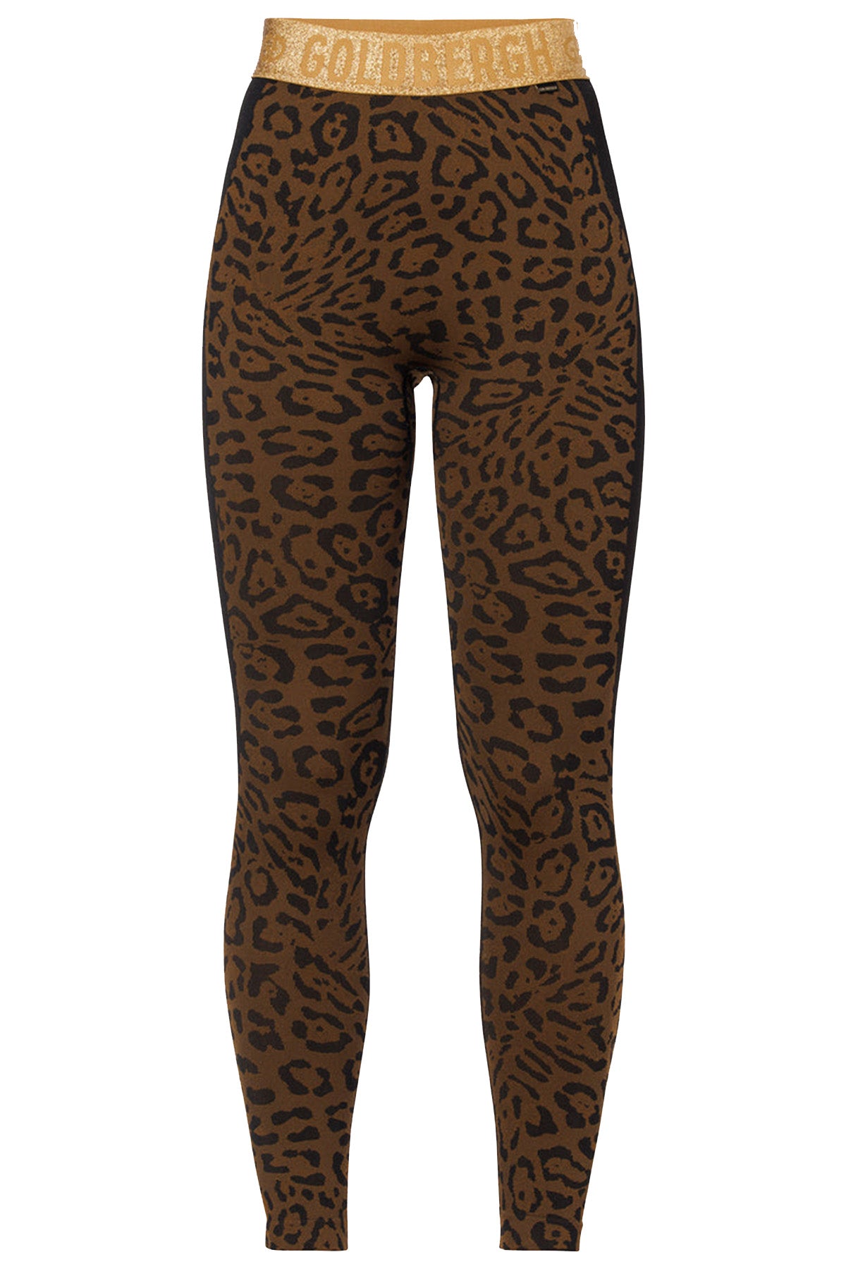 Goldbergh Damen Baselayer Hose Caitlyn Jaguar Braun HELLBRAUN Bild 1
