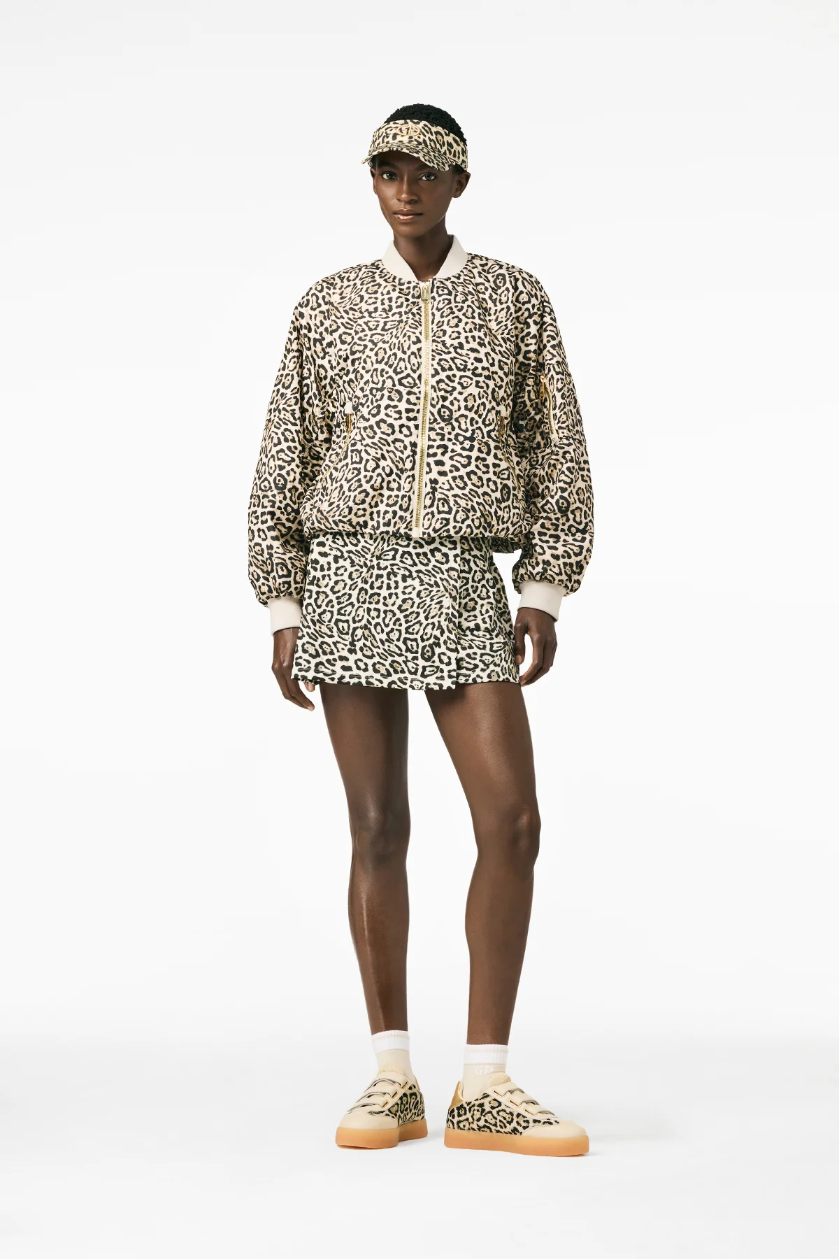 Goldbergh Damen Bomberjacke Zephyr Jaguar BEIGE Bild 2