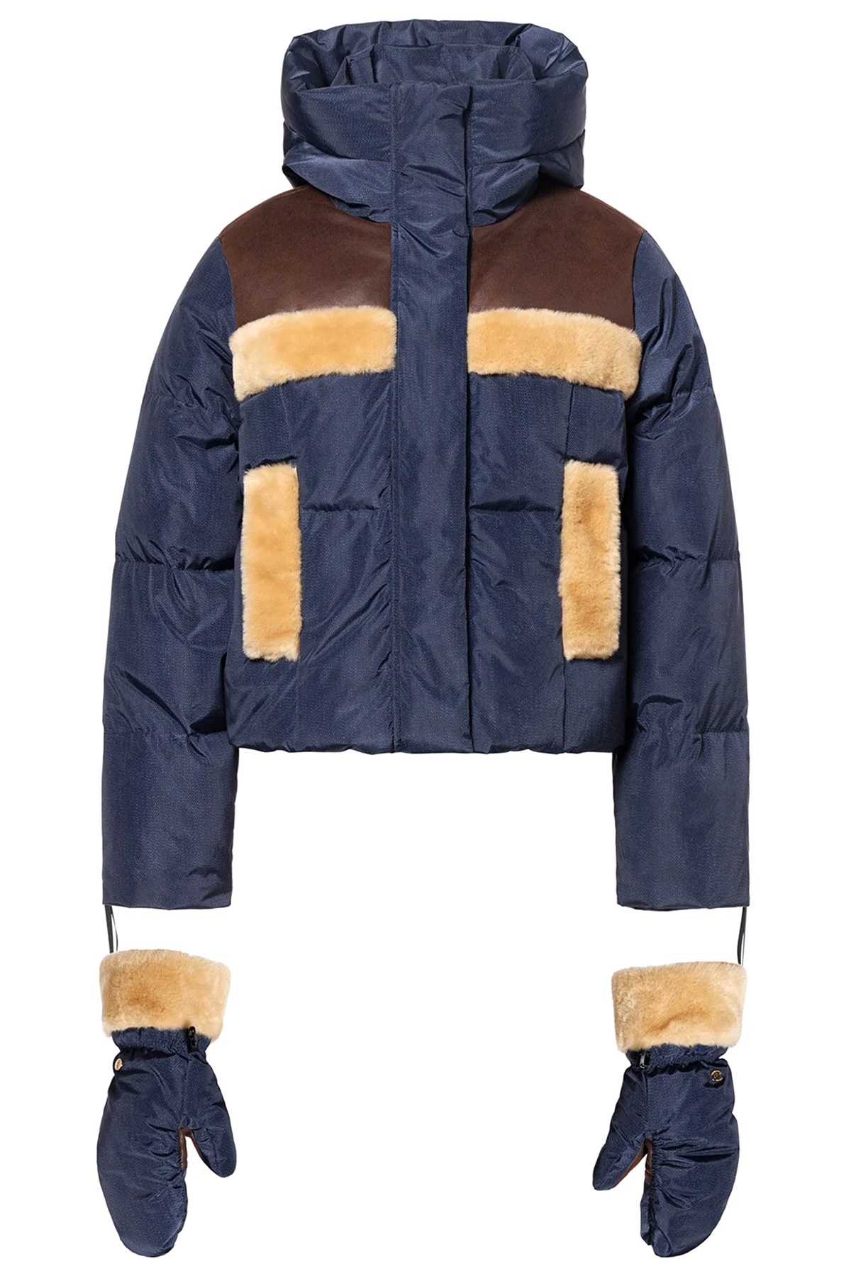 Goldbergh Damen Daunenjacke Kori Raw Denim 0050 raw denim Bild 1