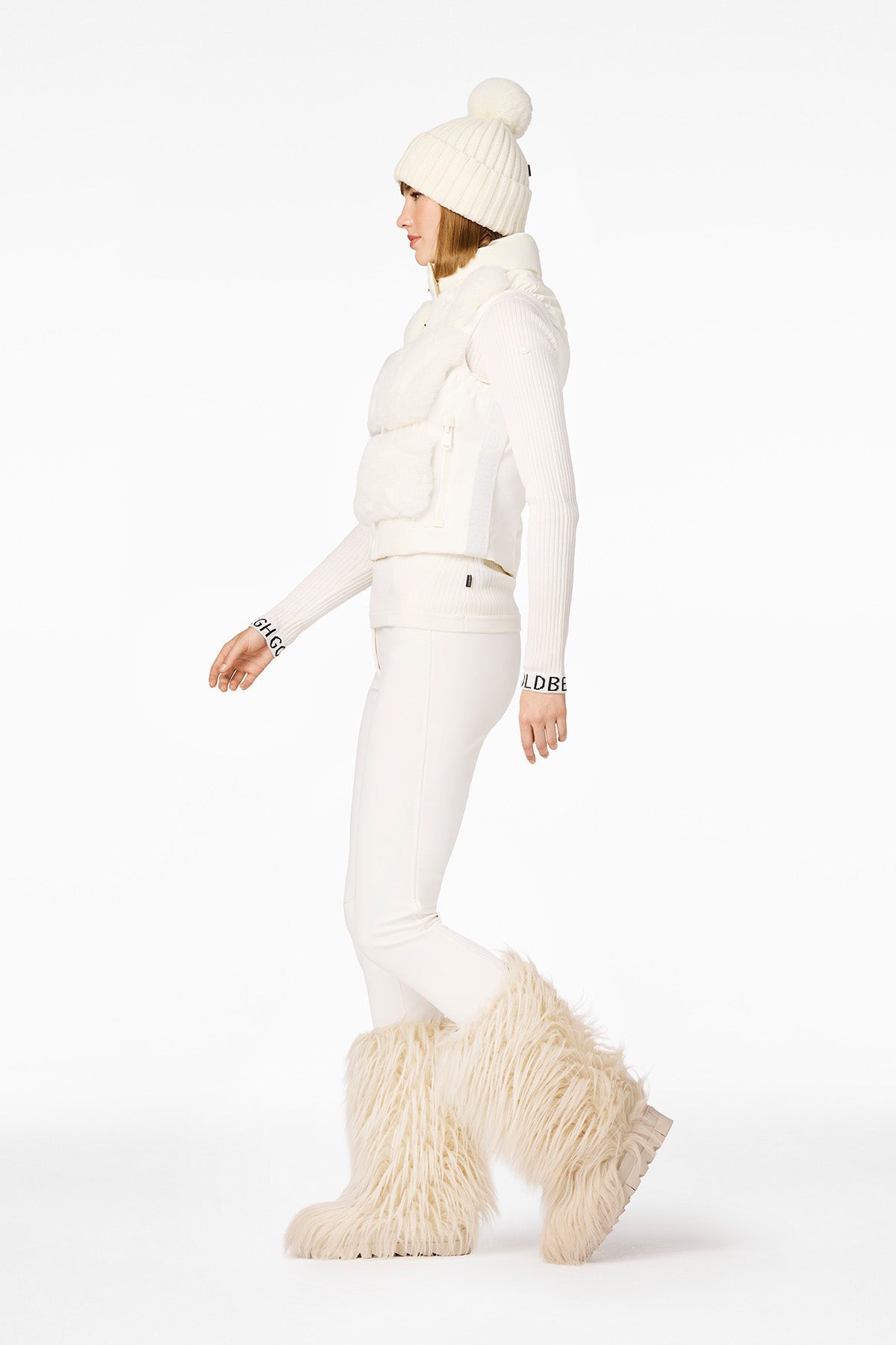 Goldbergh Damen Daunenweste Chic Cream NATUR-WEISS Bild 4