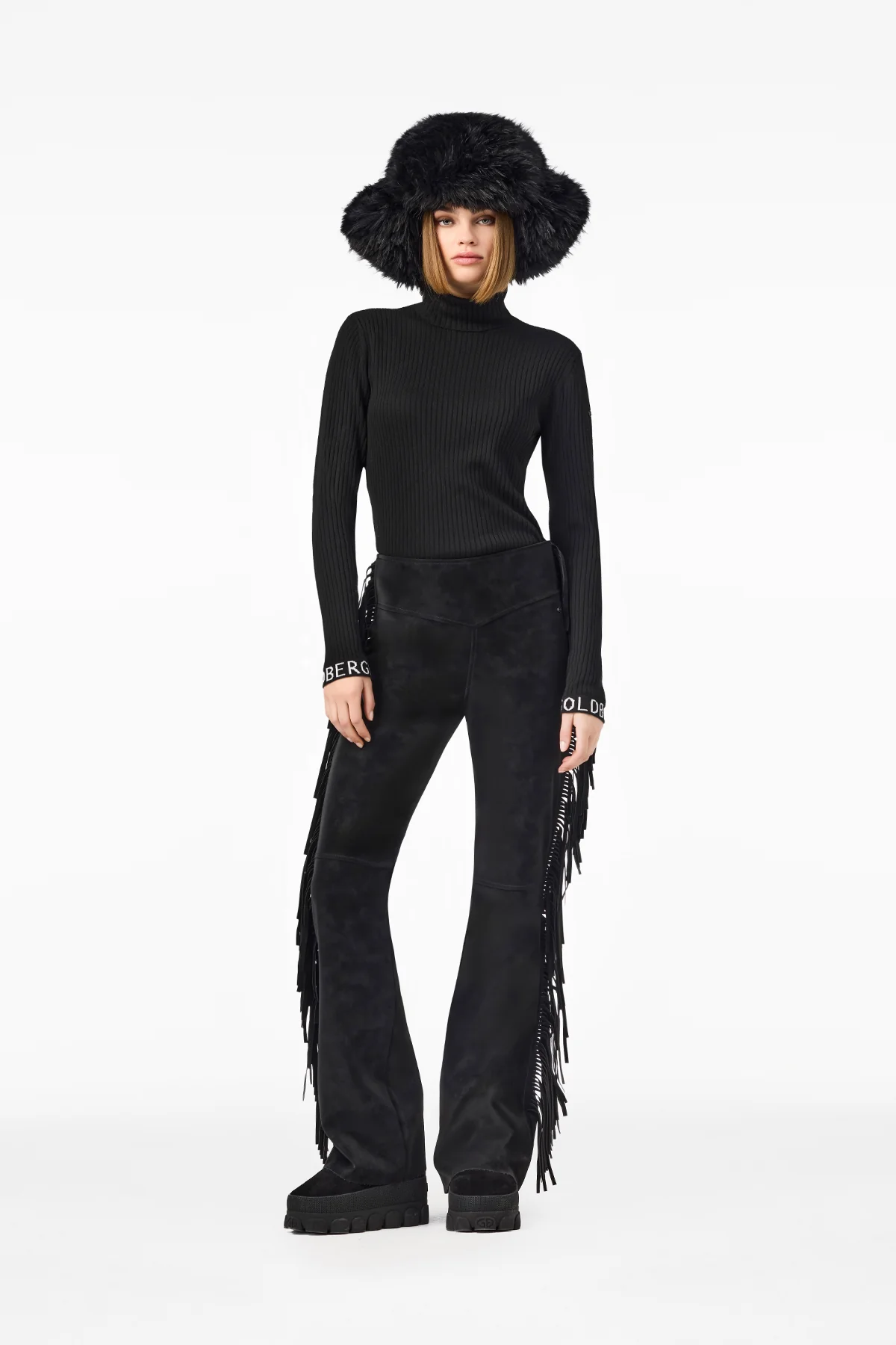 Goldbergh Damen Hose Rumi Schwarz 9000 black Bild 2