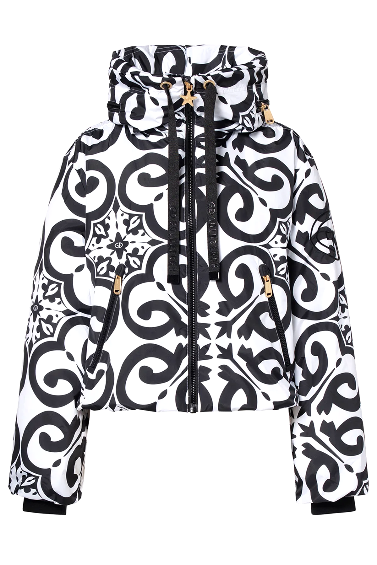 Goldbergh Damen Jacke Leandra Schwarz/Weiss 9008 black/white Bild 1