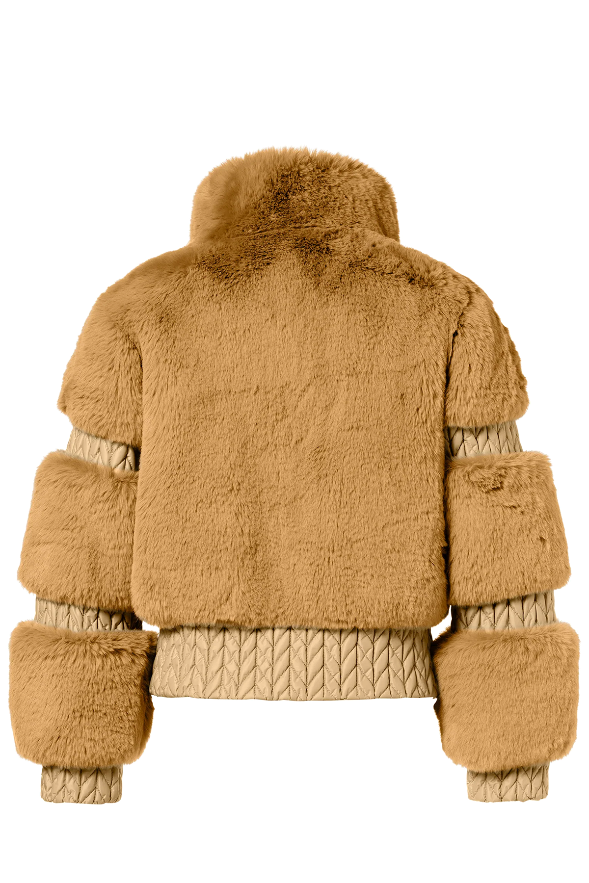 Goldbergh Damen Kunstfelljacke Furry Caramello BEIGE Bild 3