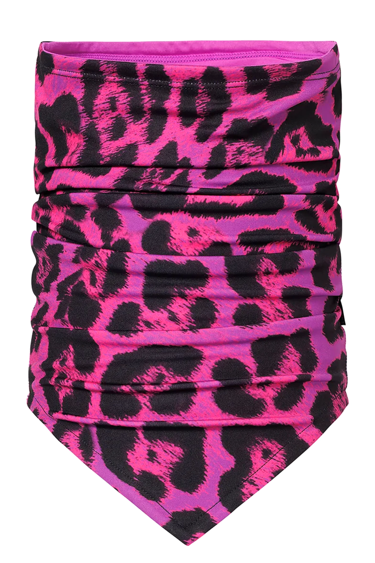Goldbergh Damen Neckwarmer Ocelot Jaguar Carnivale PINK Bild 1