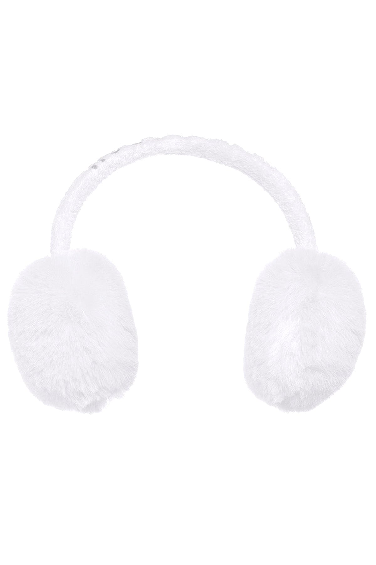 Goldbergh Damen Ohrenwärmer Fluffy Weiss 8000 white Bild 1