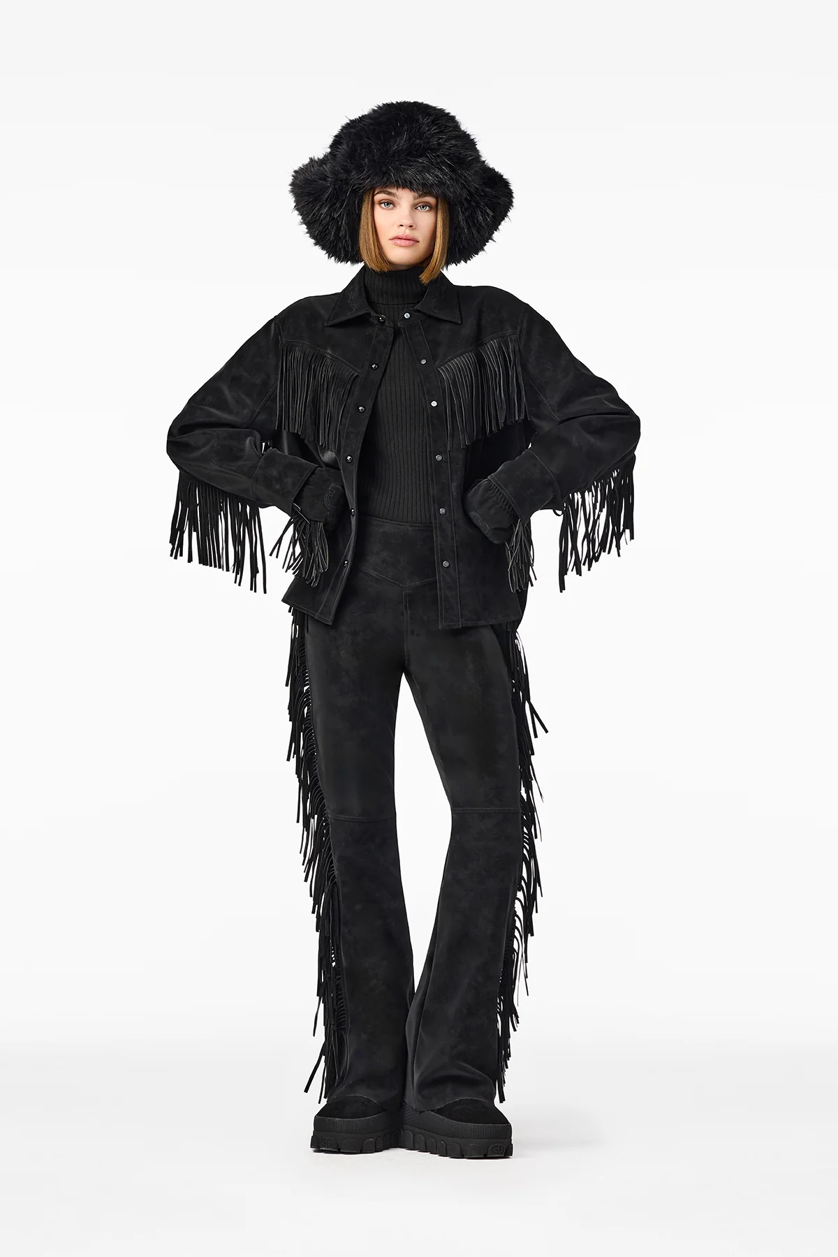 Goldbergh Damen Overshirt Sahana Schwarz 9000 black Bild 2