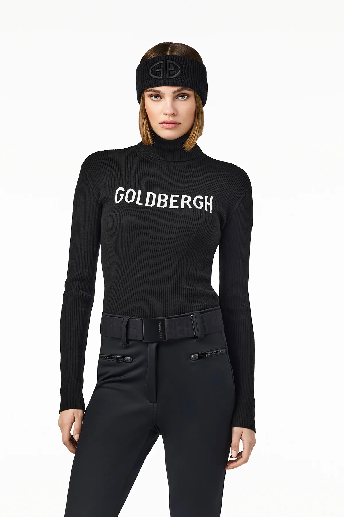 Goldbergh DameN Rollkragenpullover Fira Schwarz 9000 black Bild 2