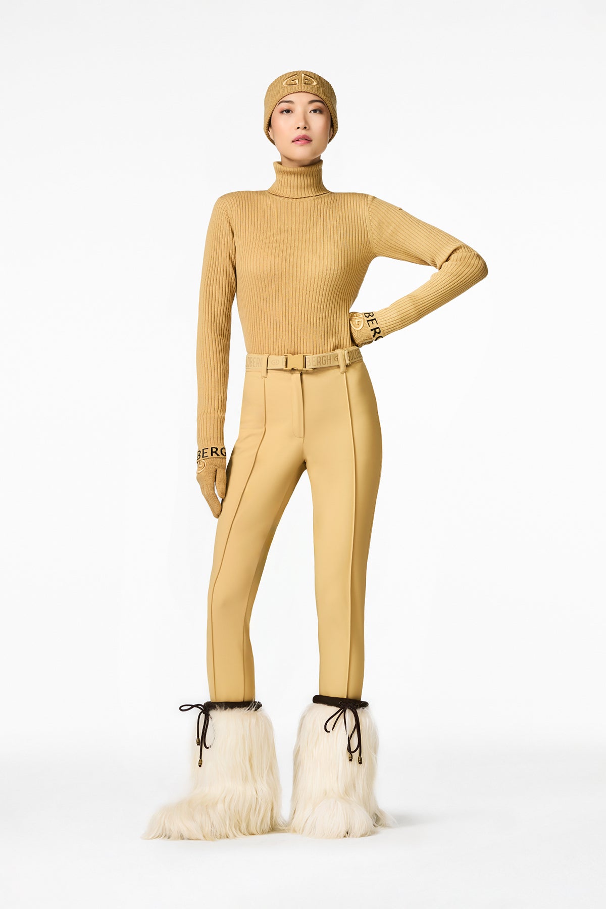 Goldbergh Damen Rollkragenpullover Mira Caramello 7484 caramello Bild 2