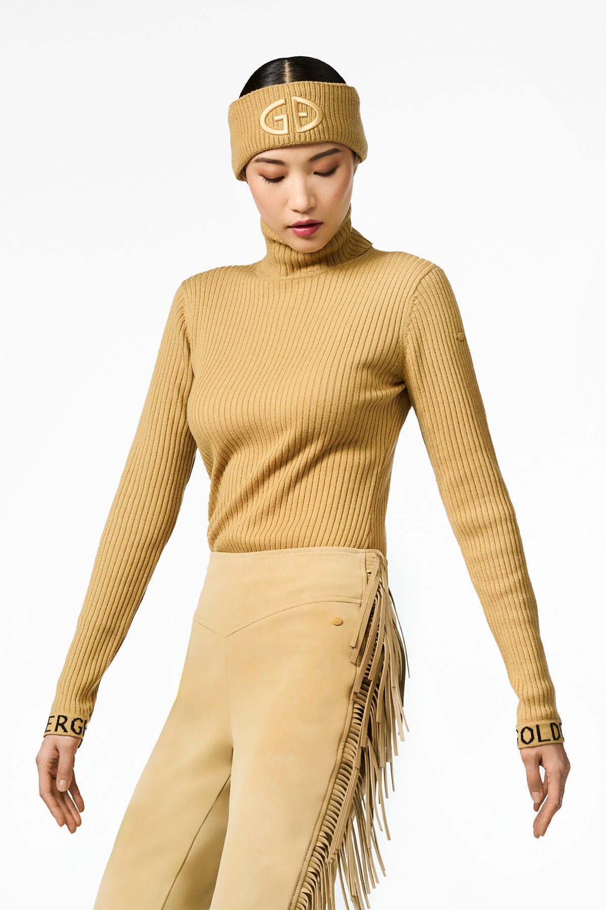 Goldbergh Damen Rollkragenpullover Mira Caramello 7484 caramello Bild 4