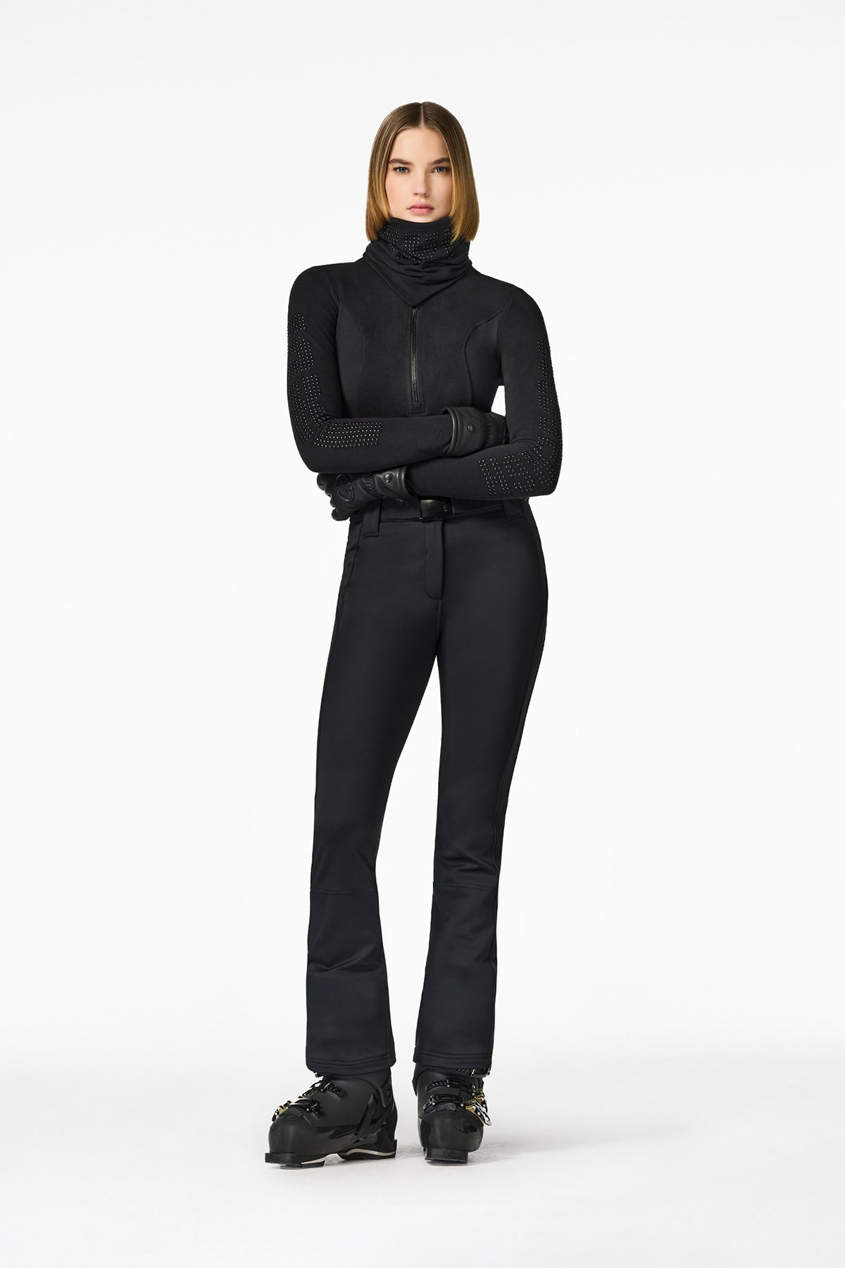 Goldbergh Damen Ski-Pulli Brezza Schwarz 9000 black Bild 2
