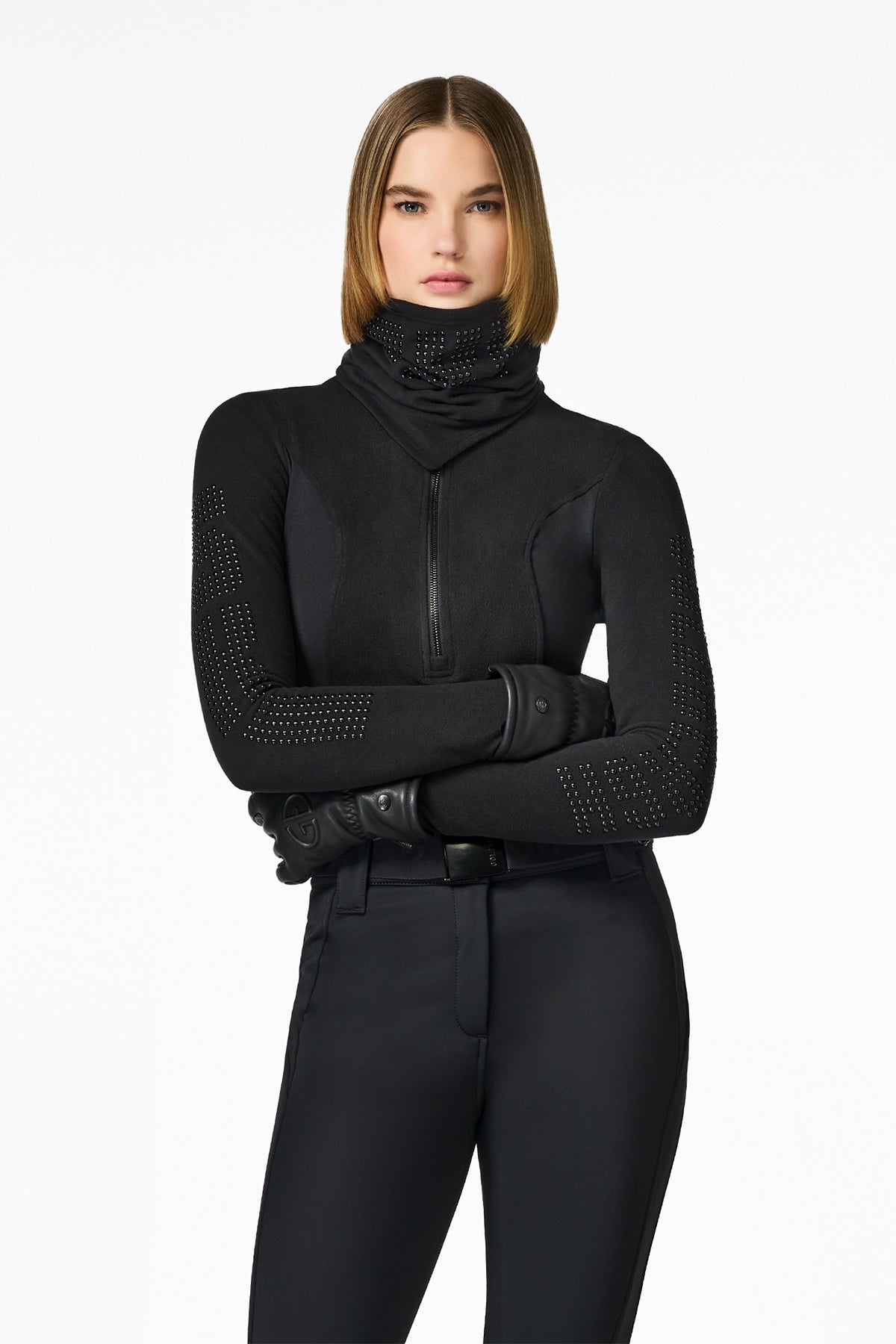 Goldbergh Damen Ski-Pulli Brezza Schwarz 9000 black Bild 3