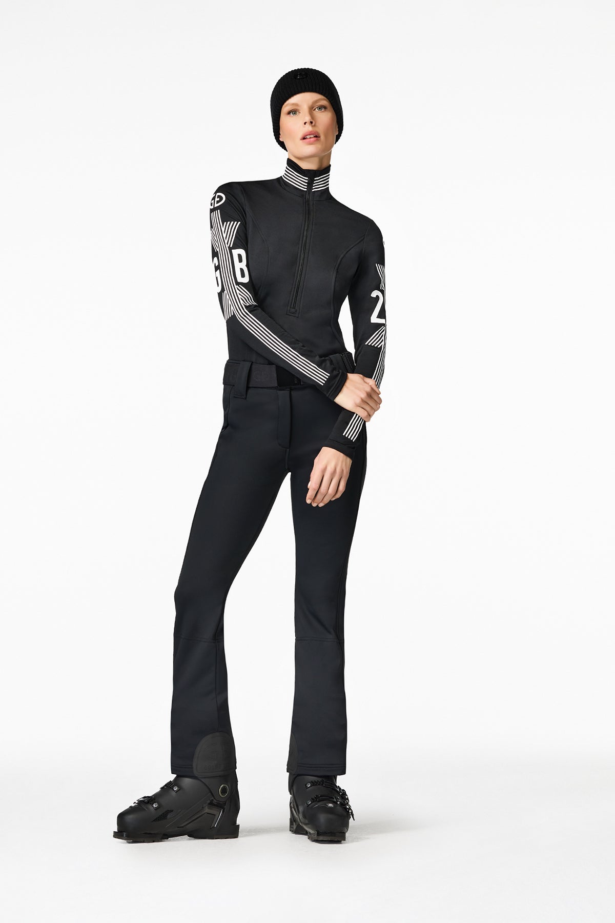 Goldbergh Damen Ski-Pulli Corsa Schwarz 9000 black Bild 2