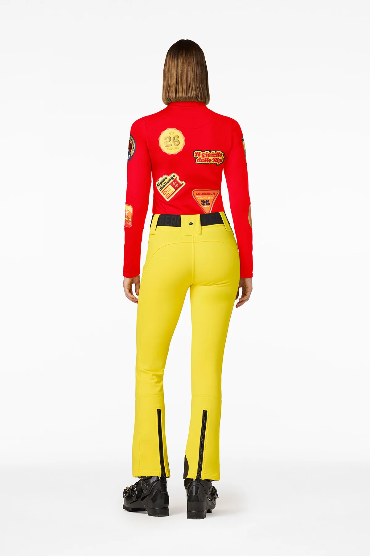 Goldbergh Damen Ski-Pulli Triumph Flame ROT Bild 2