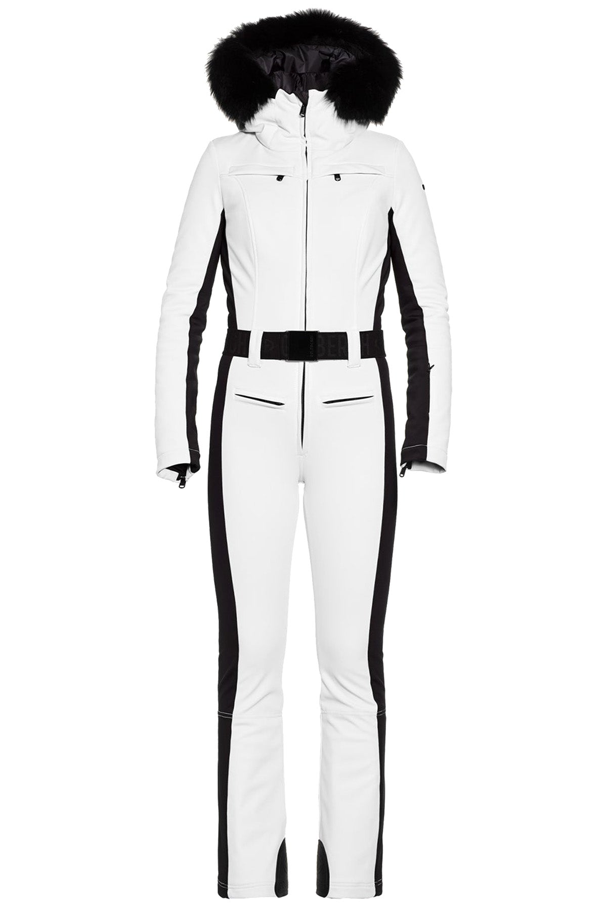 Goldbergh Damen Skianzug Parry Faux Border Weiss 8000 white Bild 1