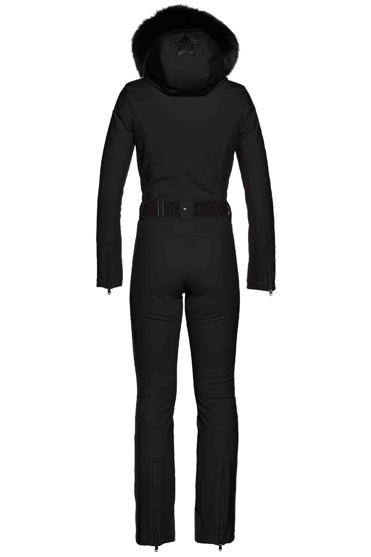 Goldbergh Damen Skianzug Parry Faux Border Schwarz 9000 black Bild 3
