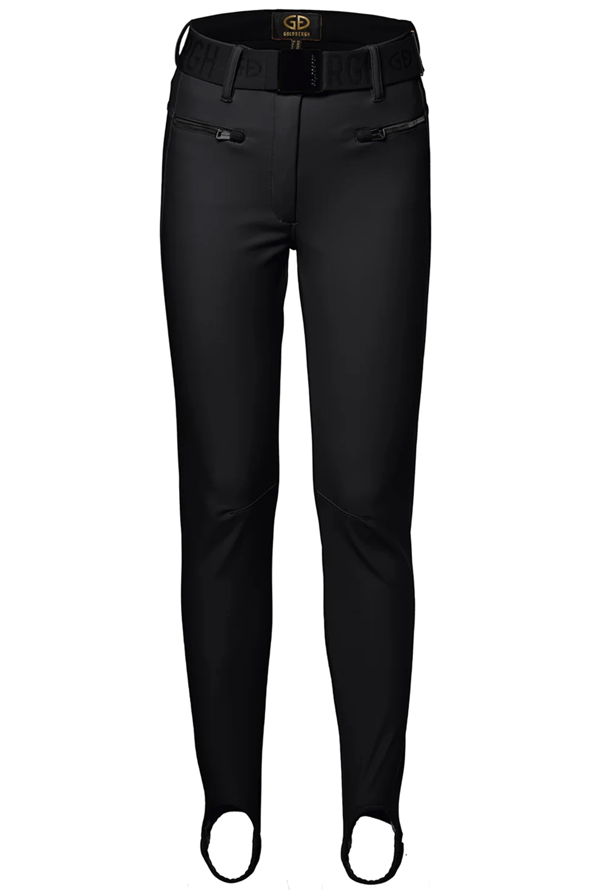 Goldbergh Damen Skihos mit Steg Paris Schwarz 9000 black Bild 1