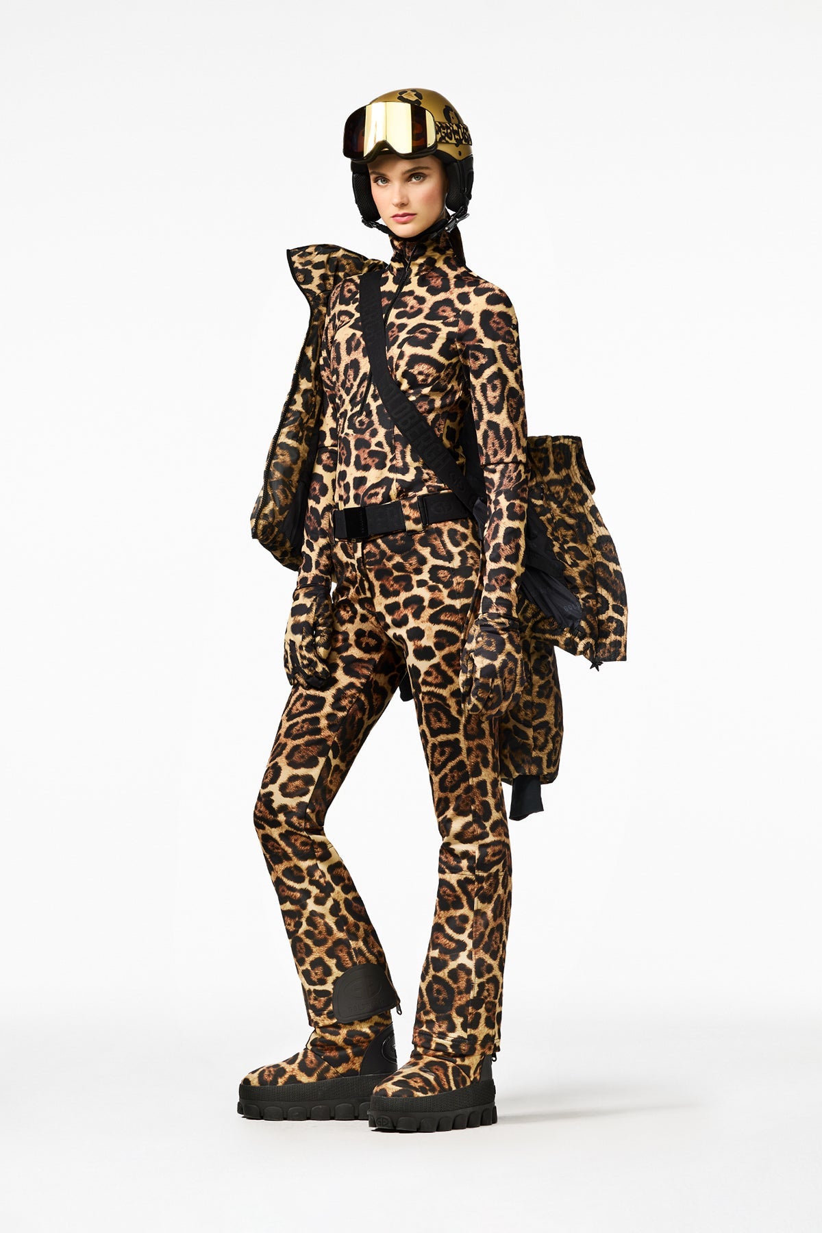 Goldbergh Damen Skihose Minou Jaguar BEIGE Bild 2