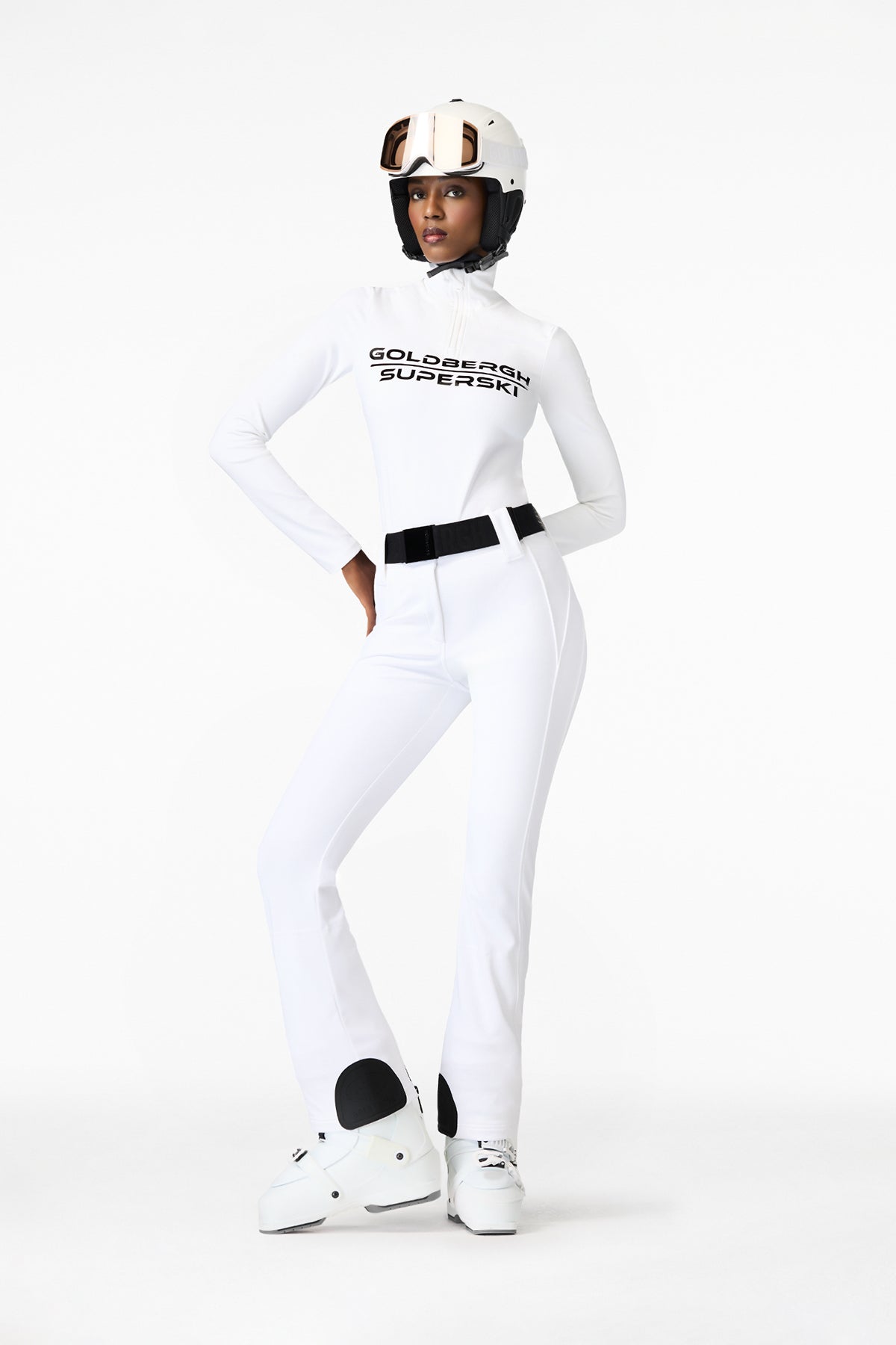 Goldbergh Damen Skihose Pippa Weiss 8000 white Bild 3