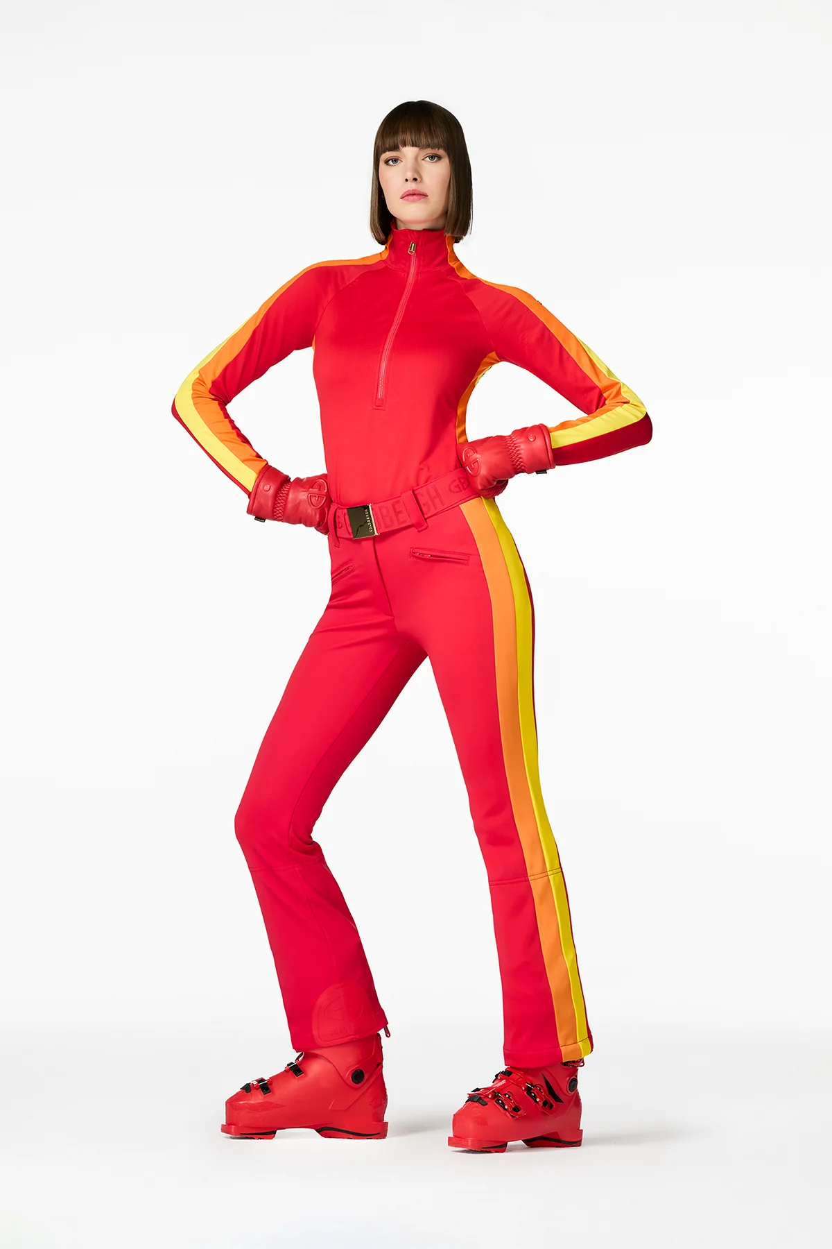 Goldbergh Damen Skihose Roccia Flame ROT Bild 2