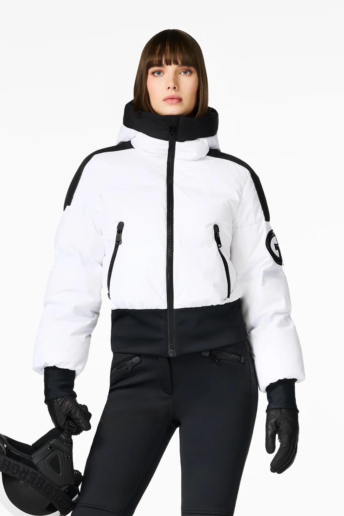 Goldbergh Damen Skijacke Aurora Weiss 8000 white Bild 3