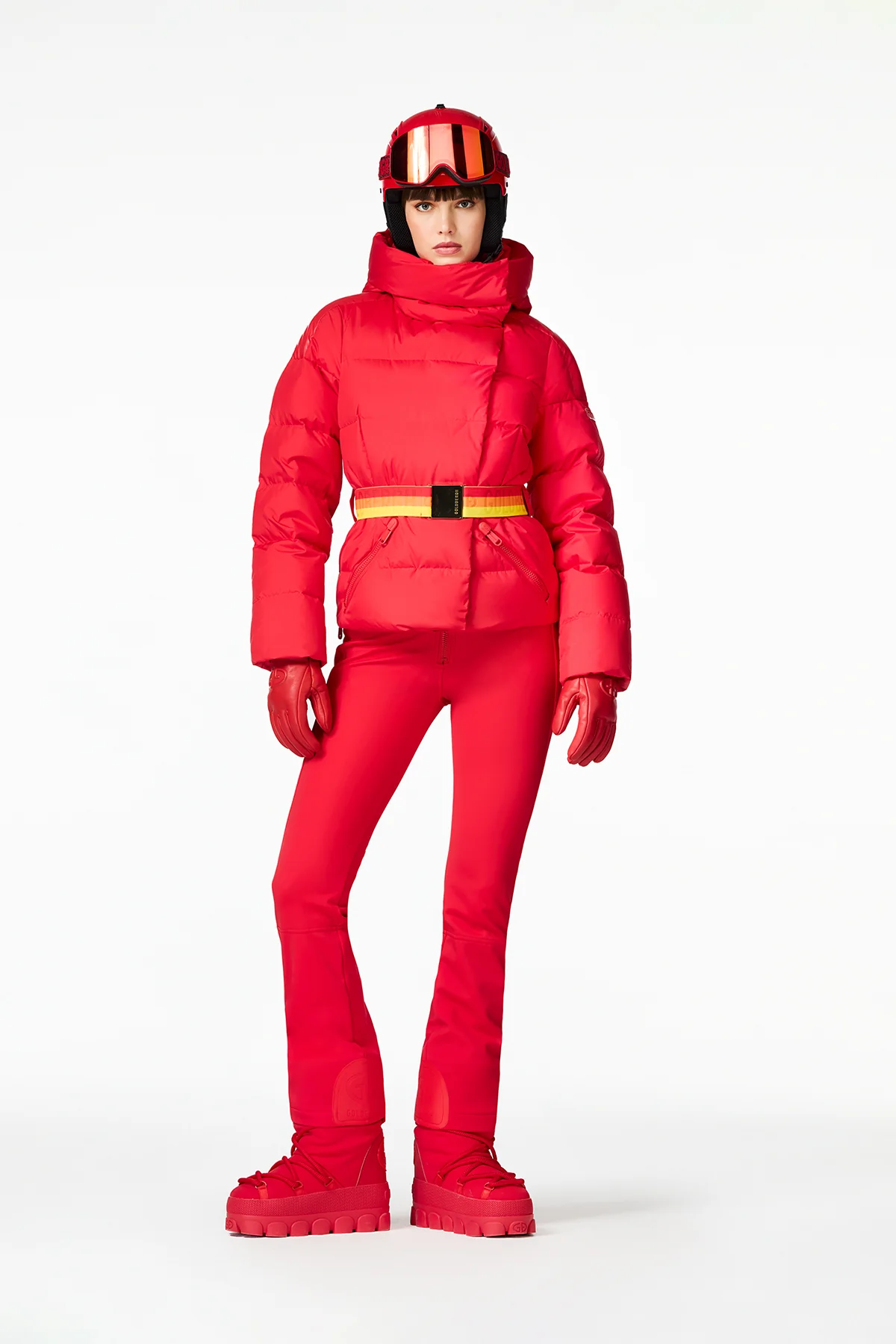 Goldbergh Damen Skijacke Bufera Flame ROT Bild 2