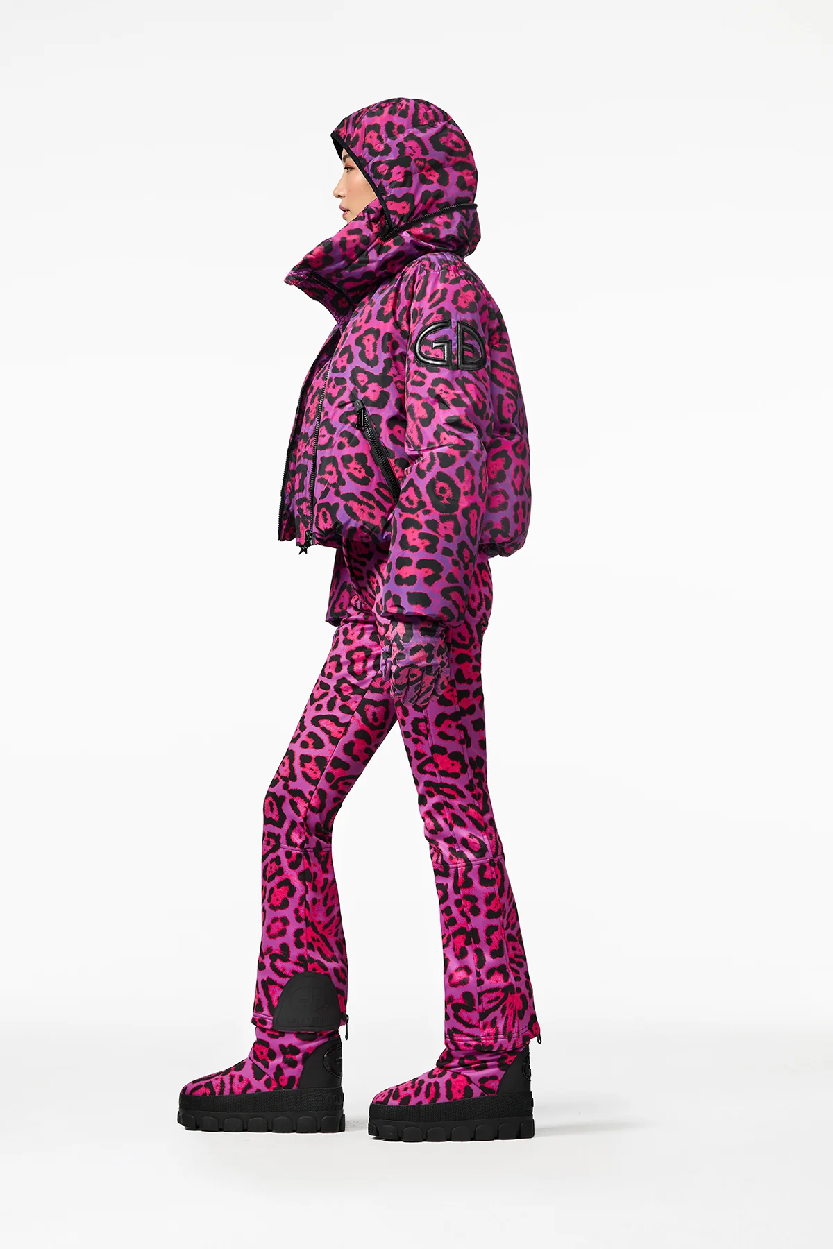 Goldbergh Damen Skijacke Pantera Jaguar Carnivale PINK Bild 4