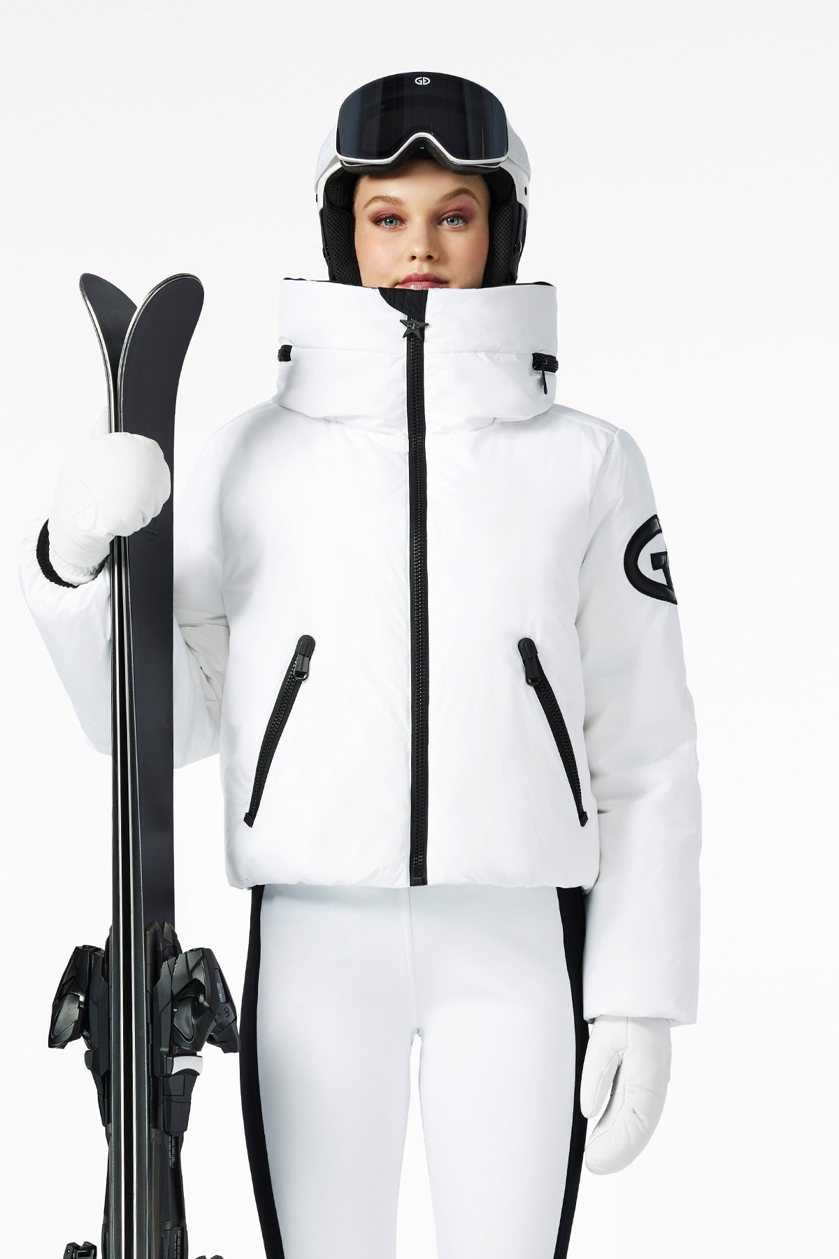 Goldbergh Damen Skijacke Porter Weiss WEISS Bild 2
