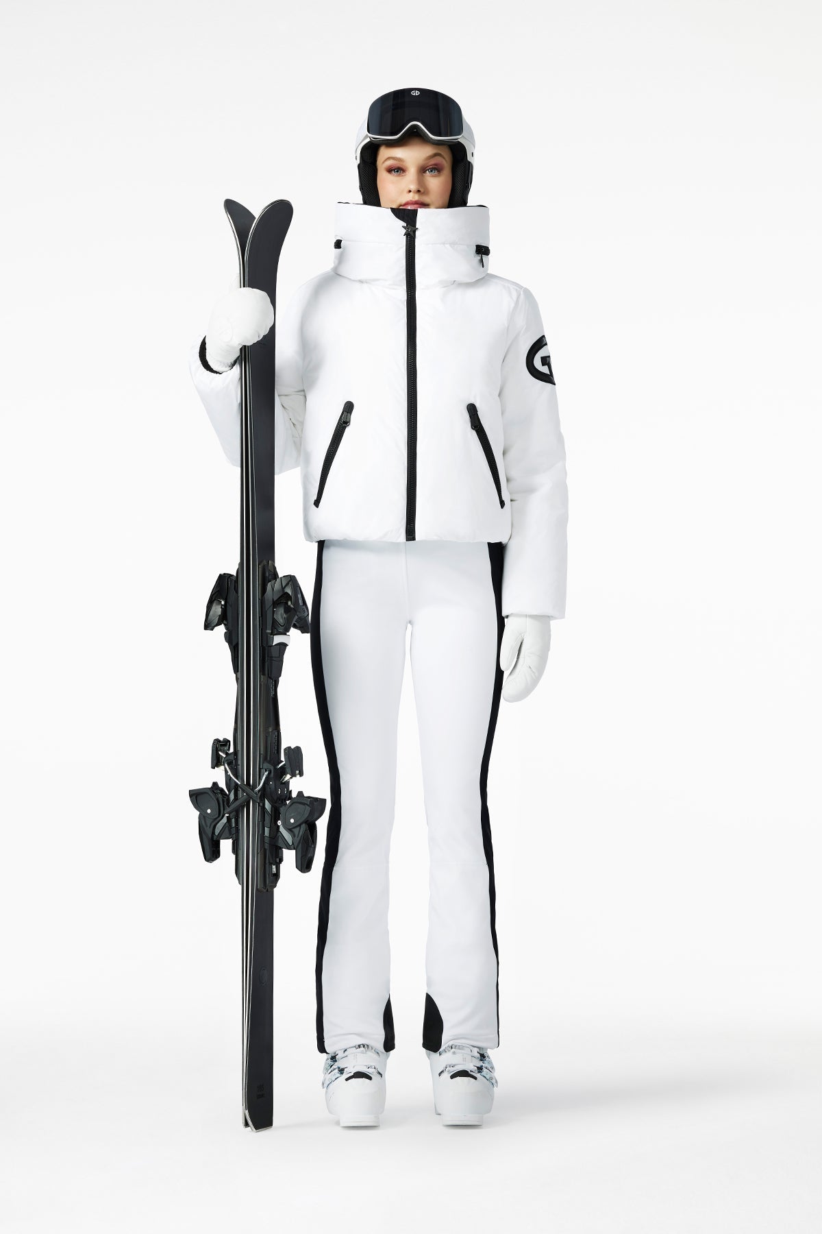 Goldbergh Damen Skijacke Porter Weiss WEISS Bild 3