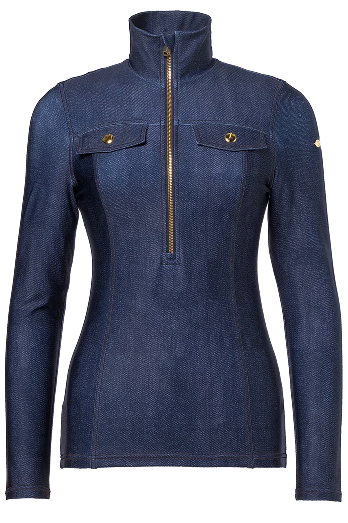 Goldbergh Damen Skipullover Yunnai Raw Denim 0050 raw denim Bild 1
