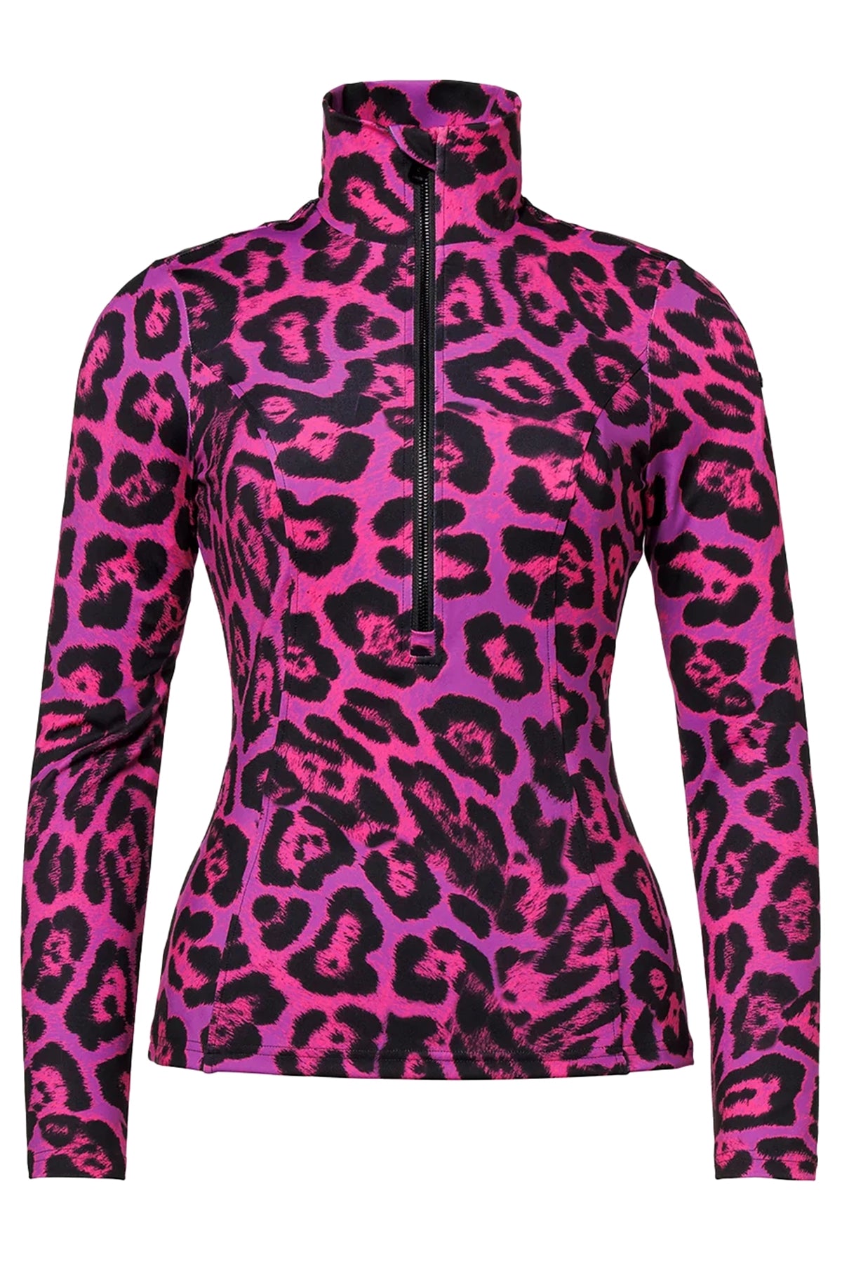 Goldbergh Damen Skishirt Leona Jaguar Carnivale PINK Bild 1