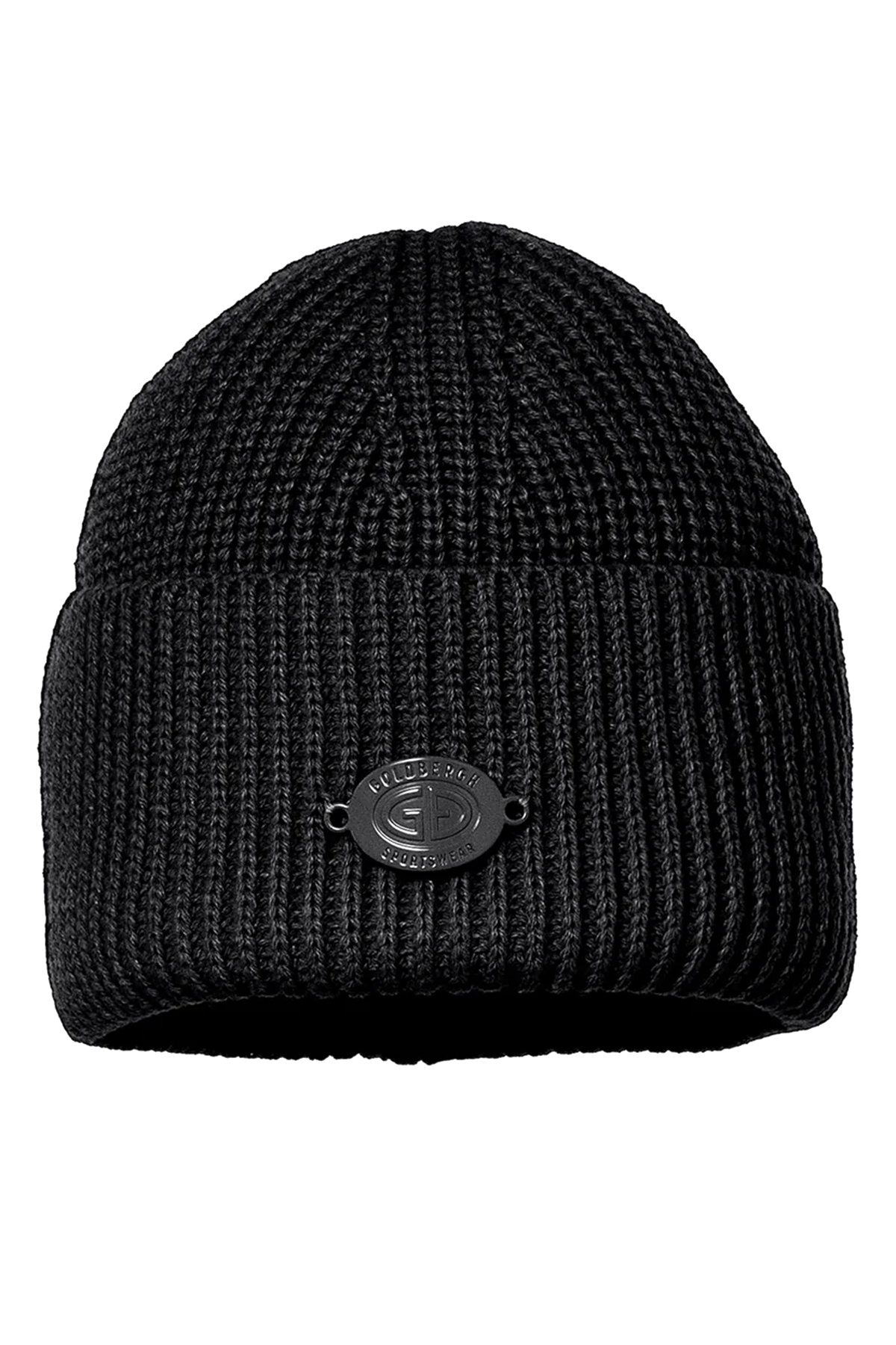 Goldbergh Damen Strickmütze Bonbon Schwarz SCHWARZ Bild 1