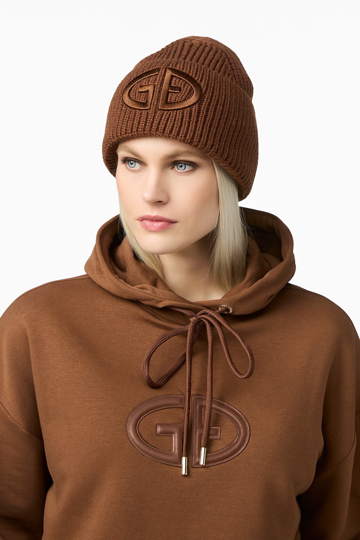 Goldbergh Damen Strickmütze Valerie Deep Mocha 2423 deep mocha Bild 2