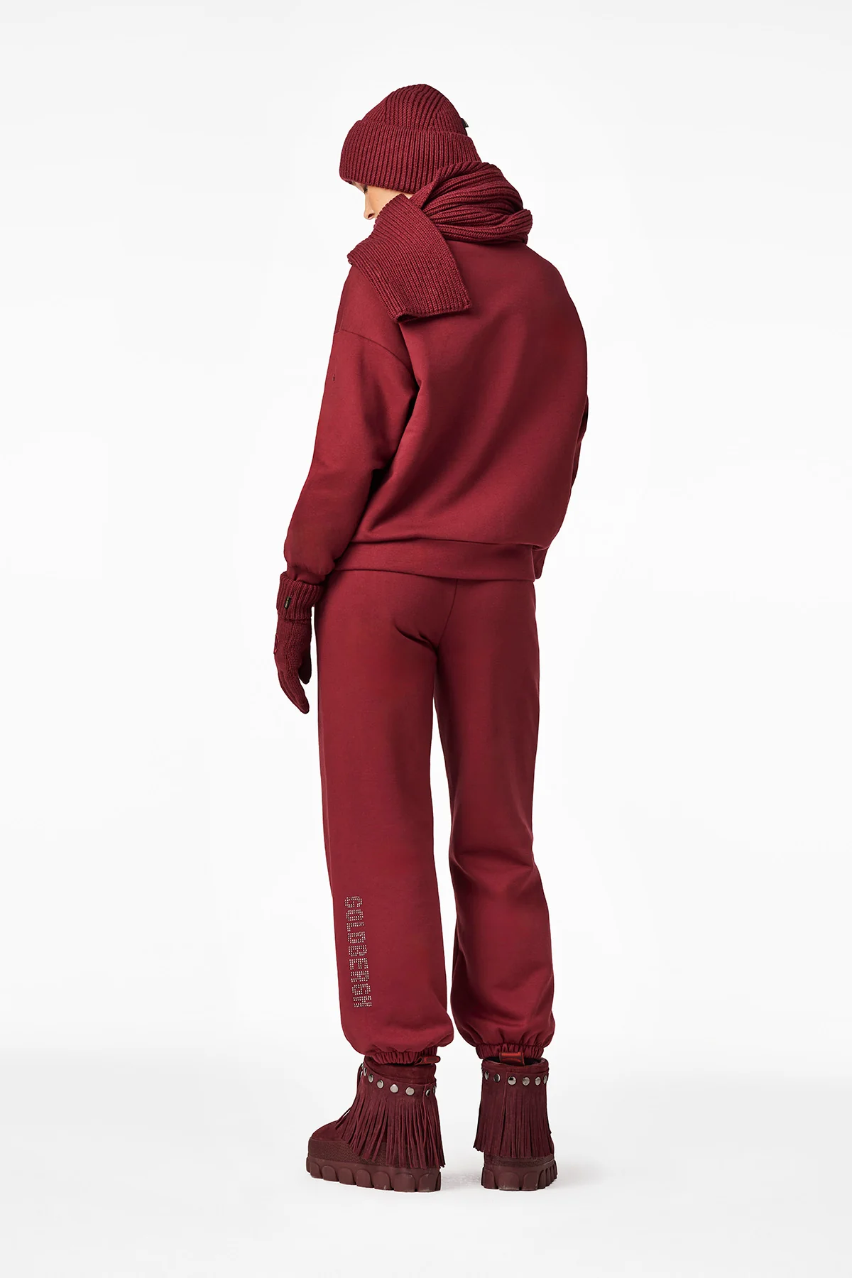 Goldbergh Damen Sweatshirt Alessandra Vino Rosso ROT Bild 3