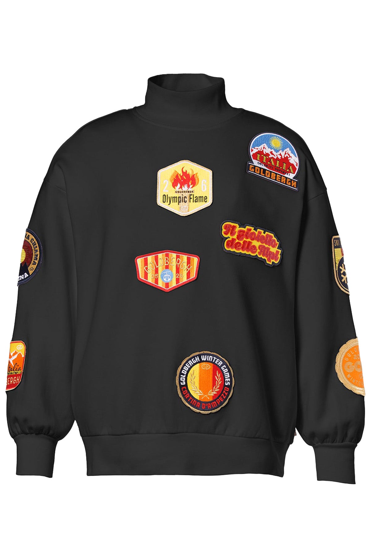 Goldbergh Damen Sweatshirt Roma Schwarz 9000 black Bild 1