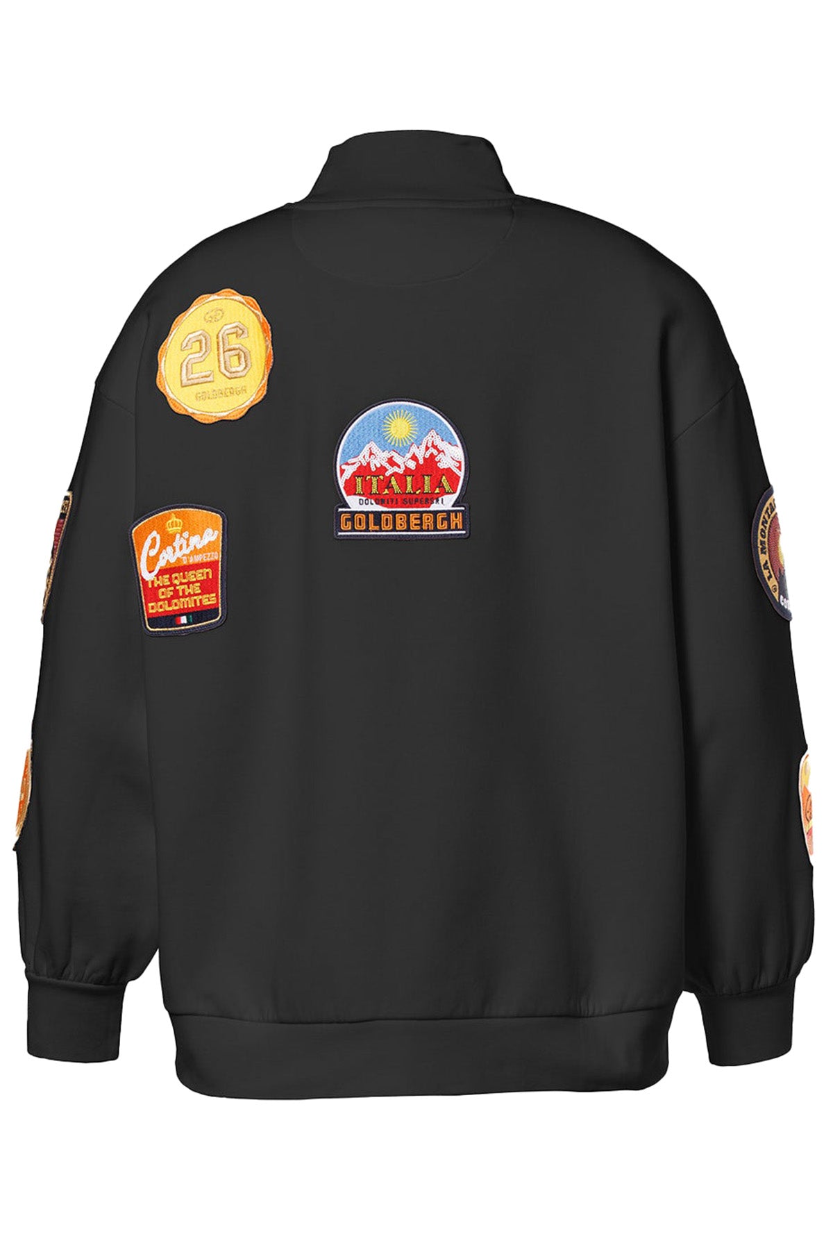 Goldbergh Damen Sweatshirt Roma Schwarz 9000 black Bild 2
