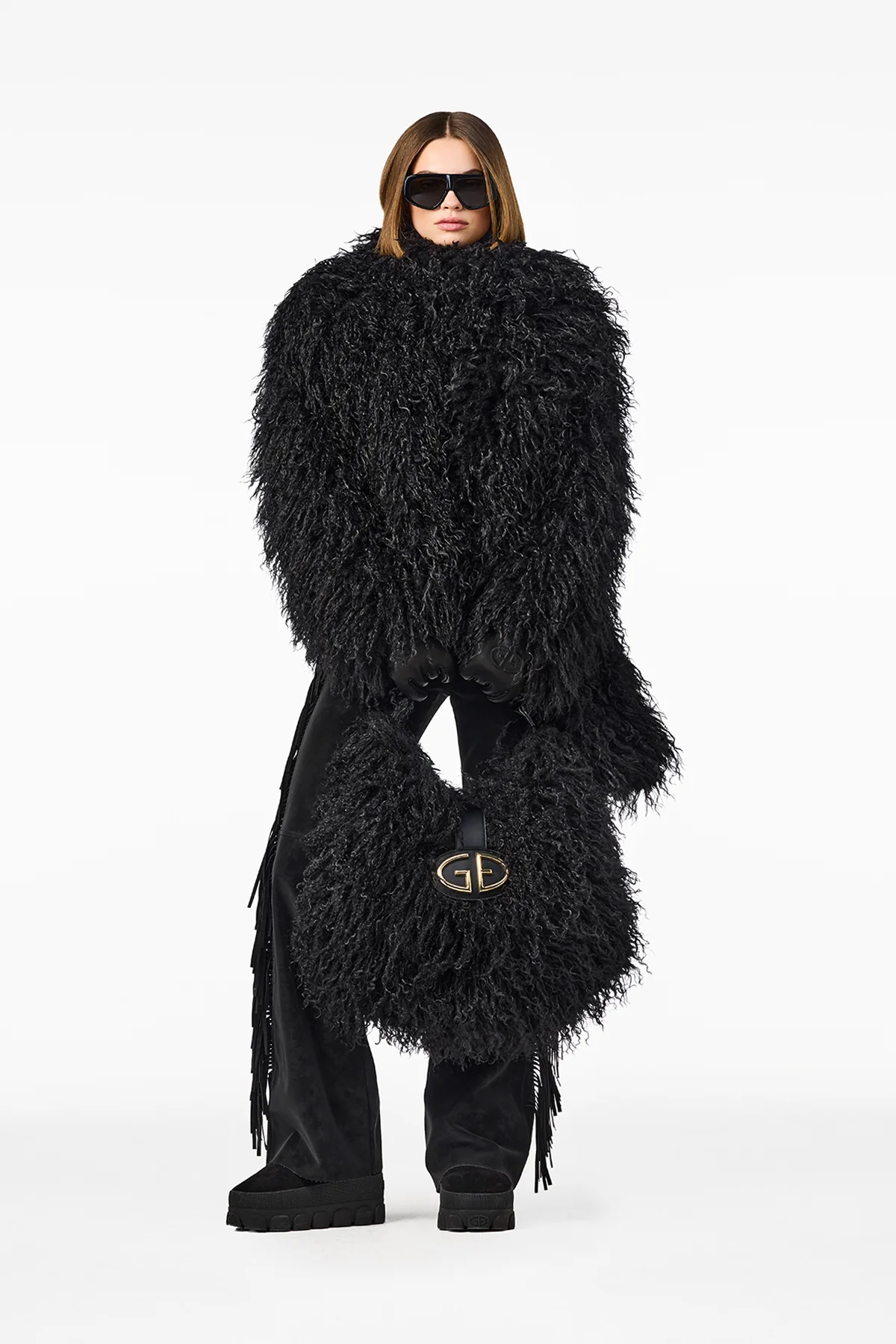 Goldbergh Damen Umhängetasche Miyu Schwarz 9000 black Bild 2