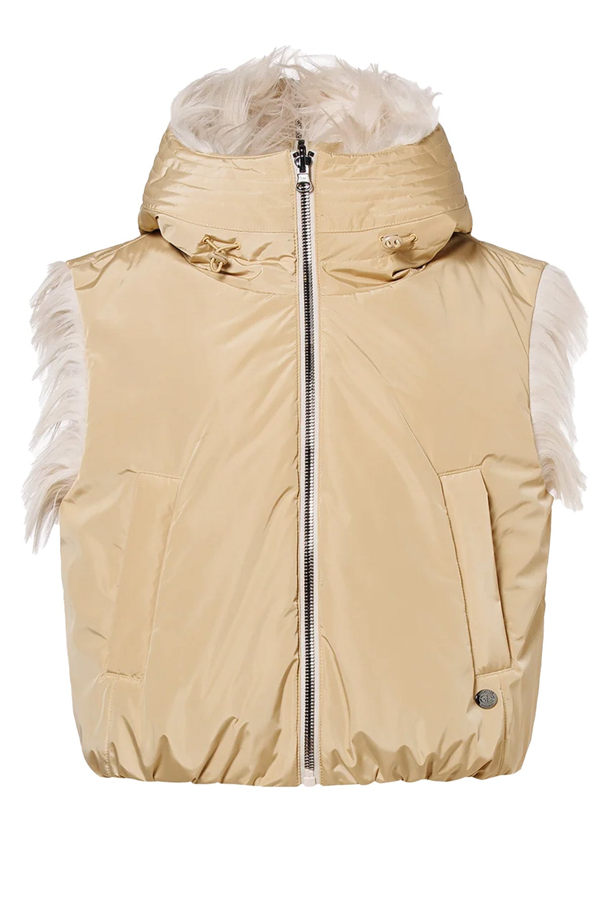 Goldbergh wendbare Damen Weste Yara Beige 7484 caramello Bild 1