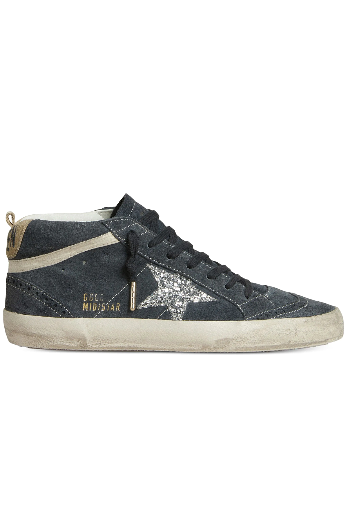 Golden Goose Damen Sneaker Mid Star Blue/Silver/Beige BLUE/SILVER/BEIGE 50970 Bild 1