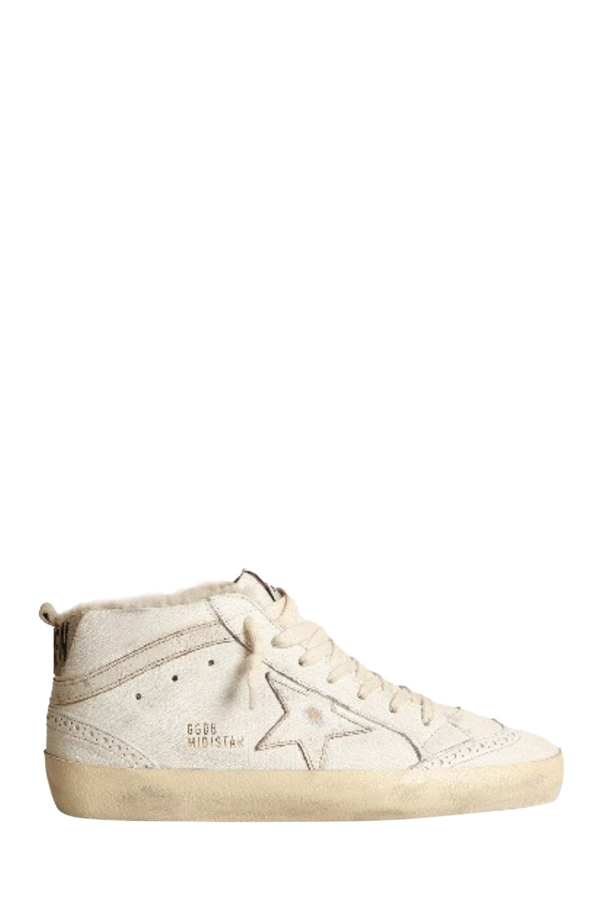 Golden Goose Damen Sneaker Mid Star Weiss WEISS Bild 1