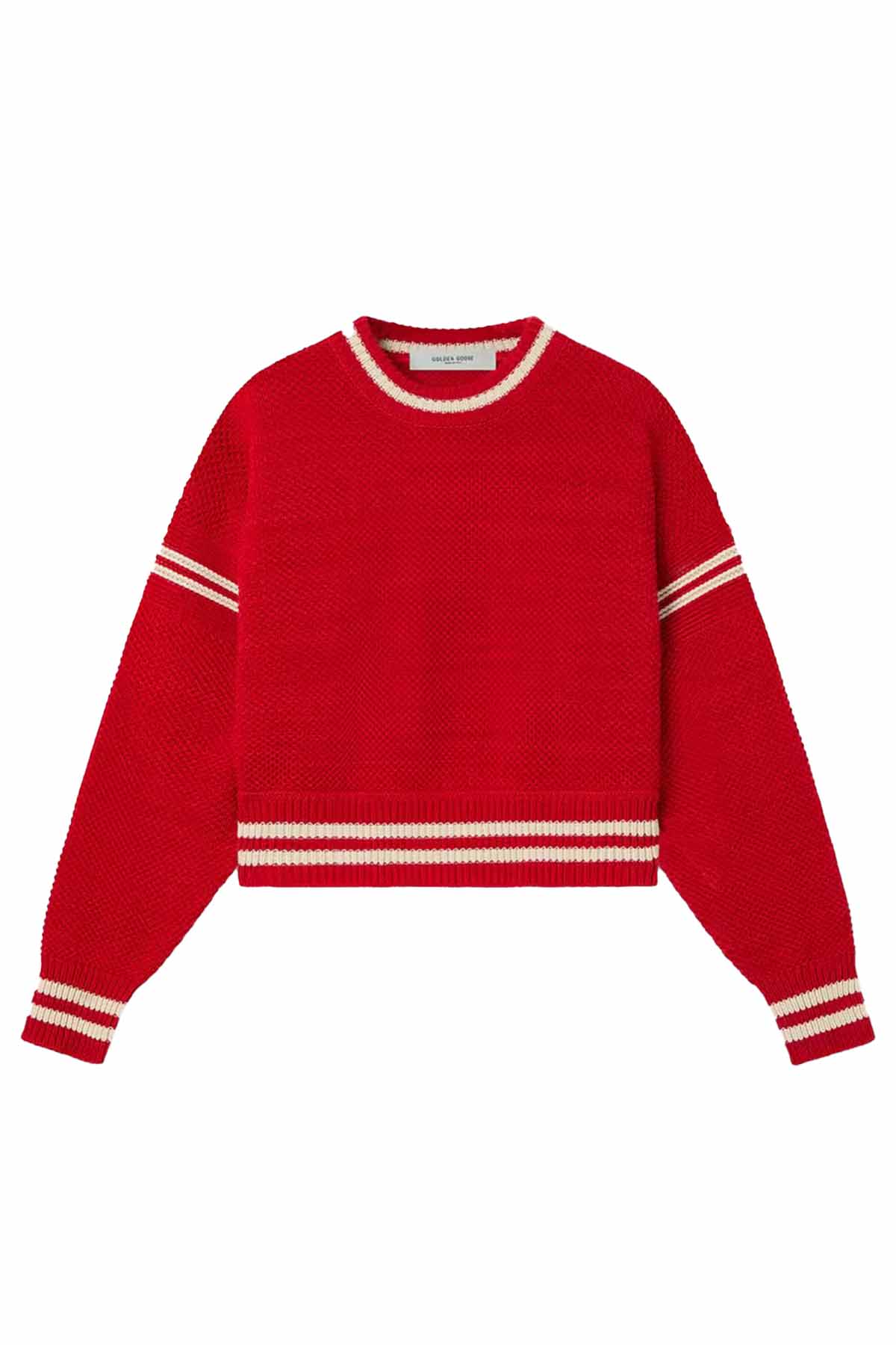 Golden Goose Damen Strickpullover Tomato Red ROT Bild 1