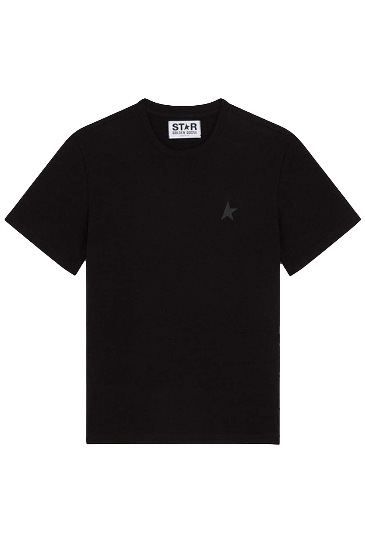 Golden Goose Damen T-Shirt Small Star Schwarz SCHWARZ Bild 1